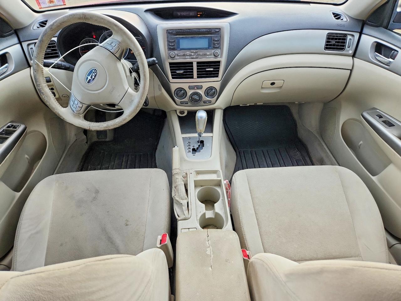 2008 Subaru Impreza 2.5i Red vin: JF1GH61658H825113