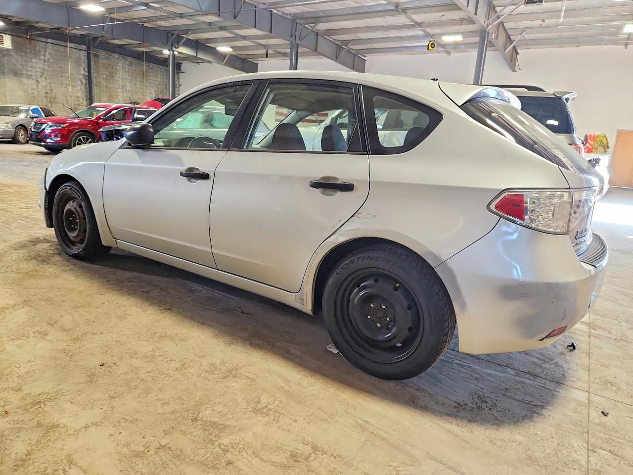 2008 Subaru Impreza 2.5i Silver vin: JF1GH61658H833034
