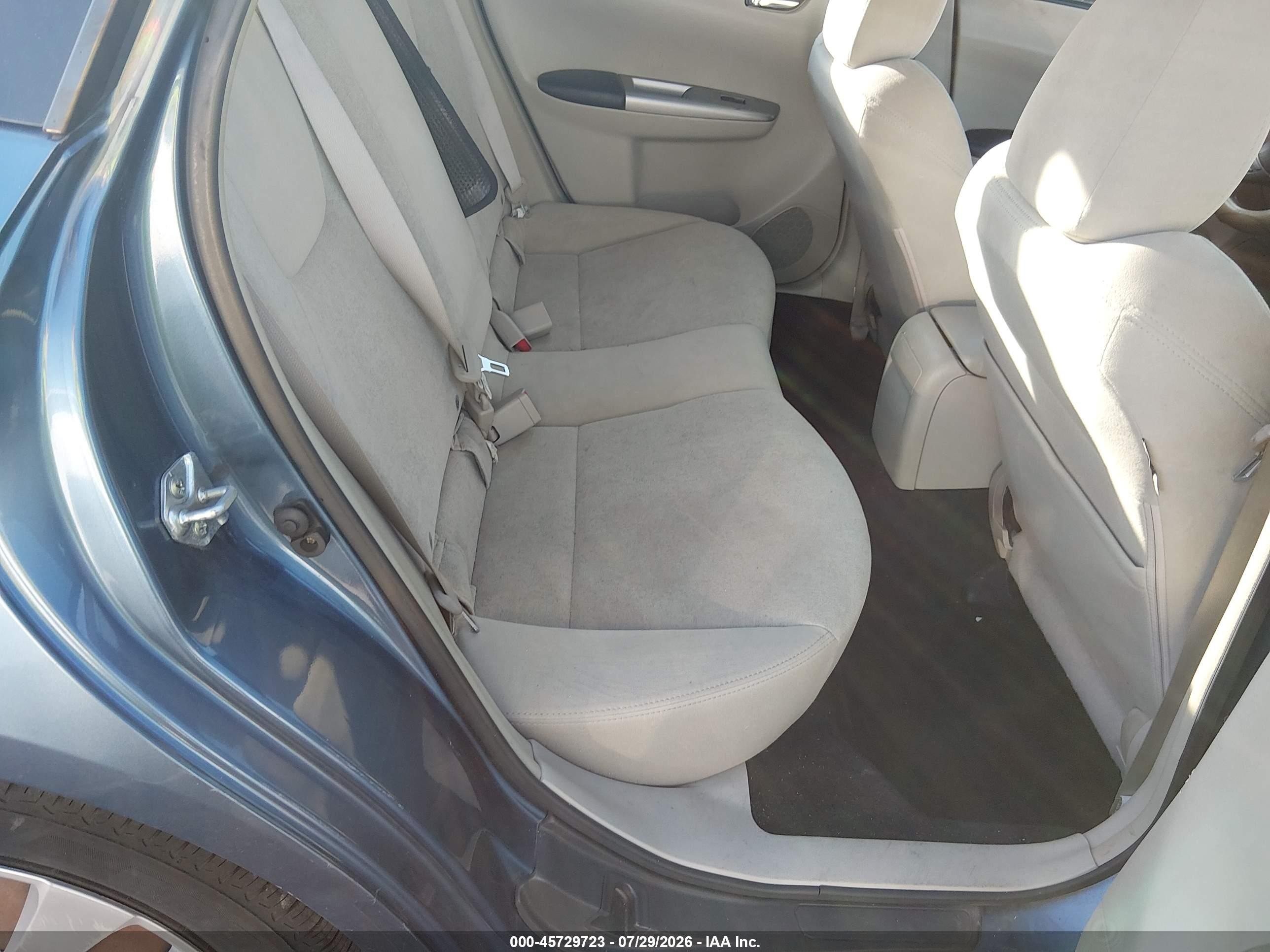2009 Subaru Impreza 2.5i Синий vin: JF1GH61659H815831