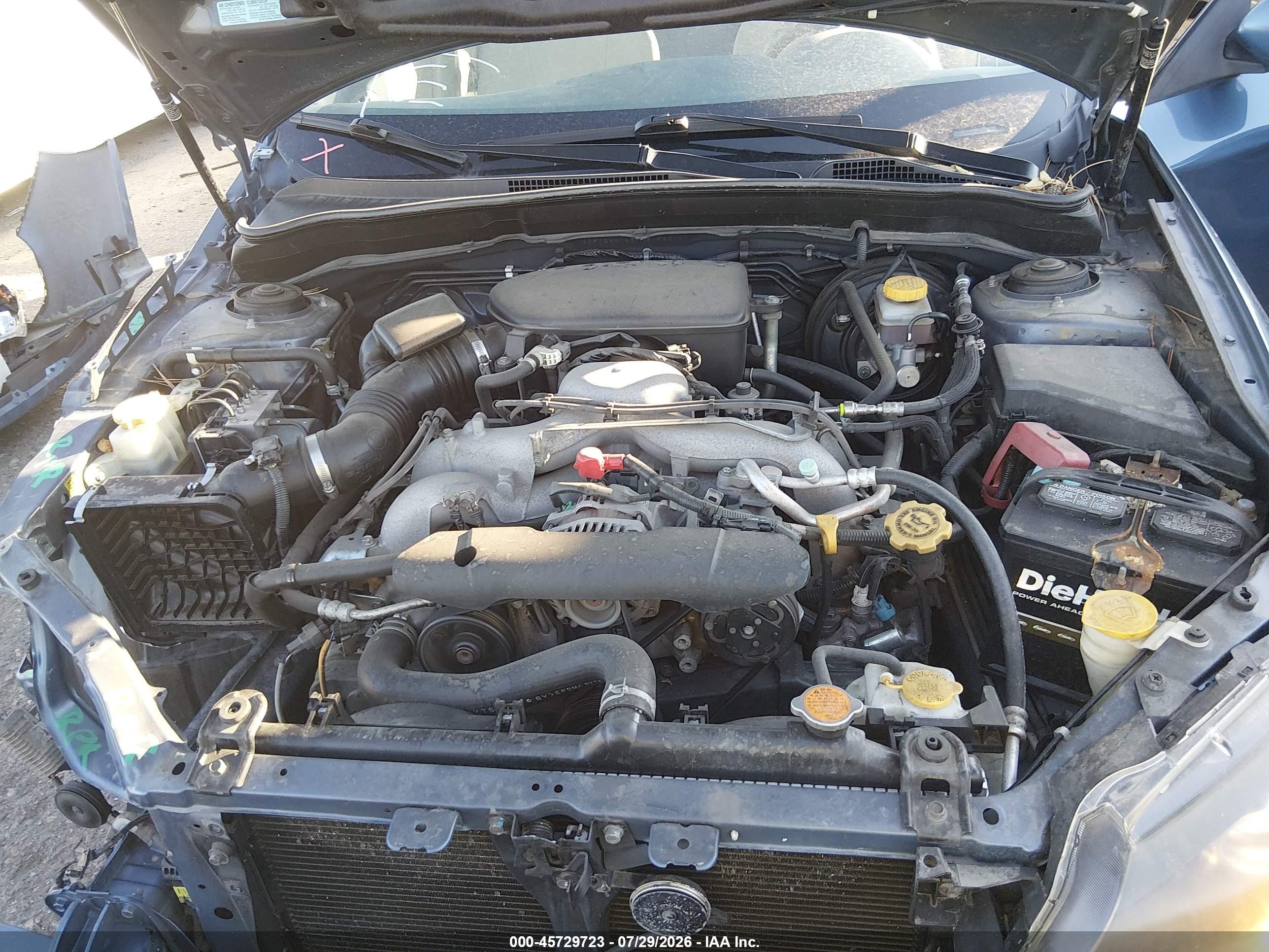 2009 Subaru Impreza 2.5i Синий vin: JF1GH61659H815831