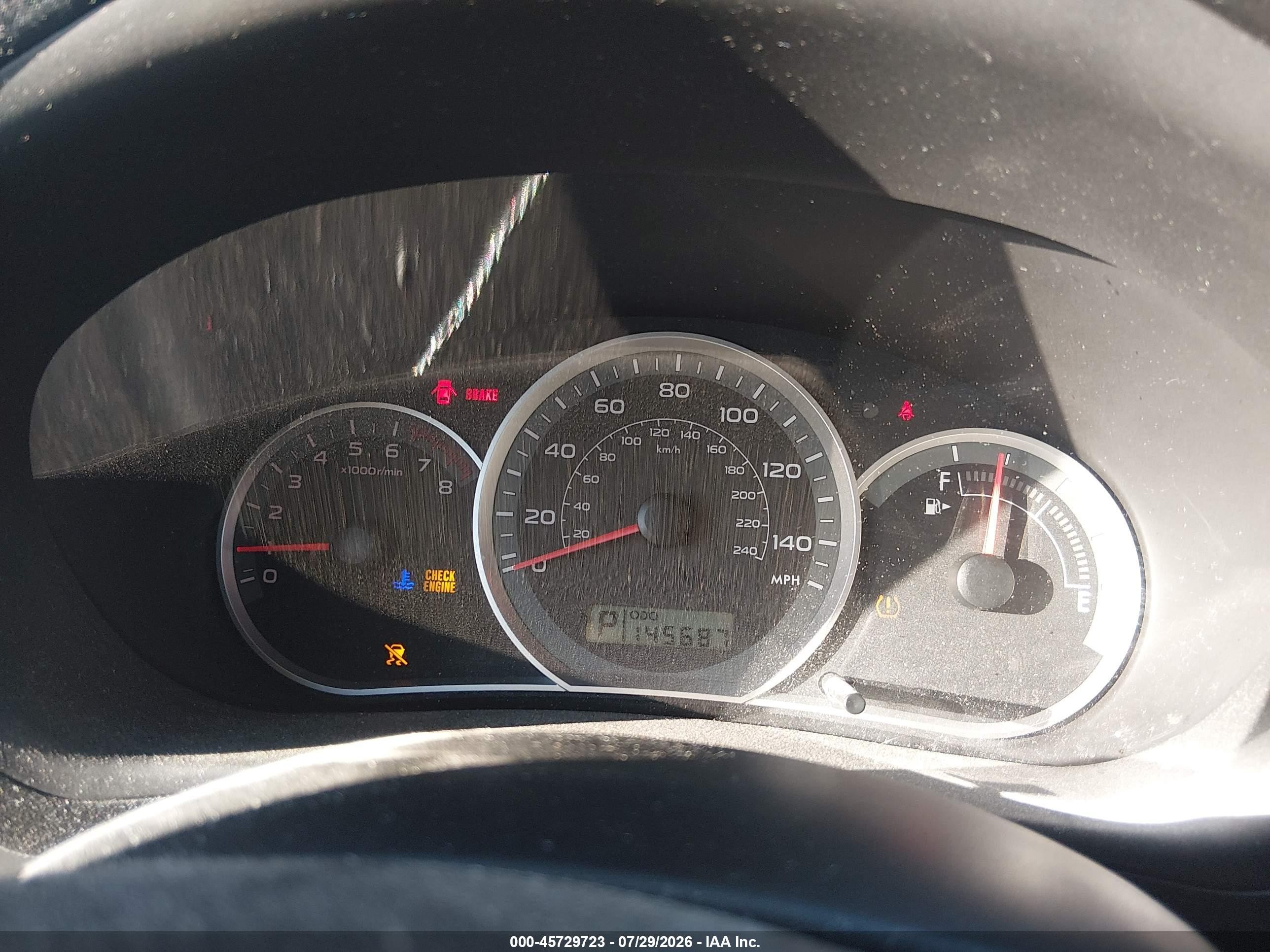 2009 Subaru Impreza 2.5i Синий vin: JF1GH61659H815831