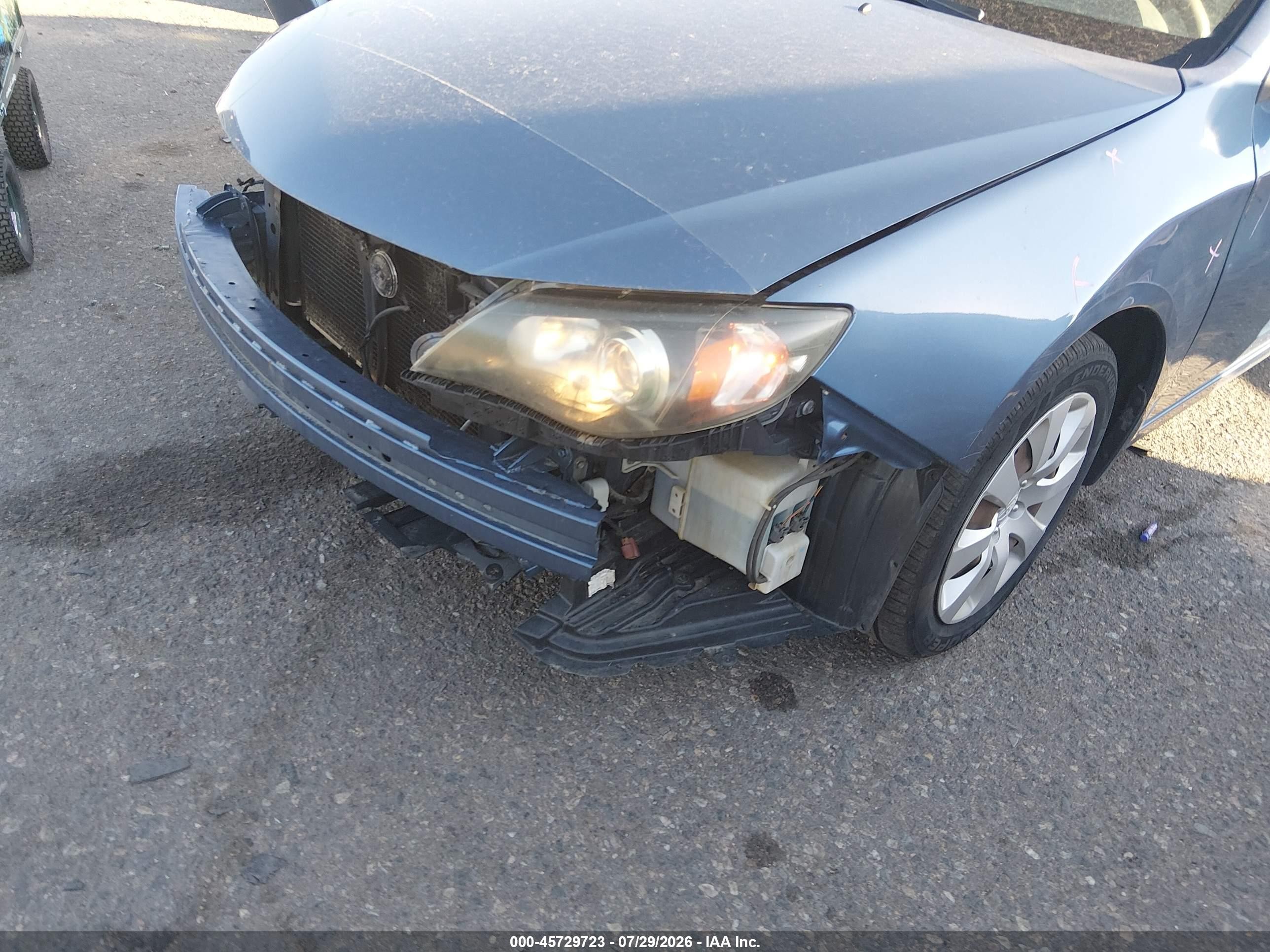 2009 Subaru Impreza 2.5i Синий vin: JF1GH61659H815831