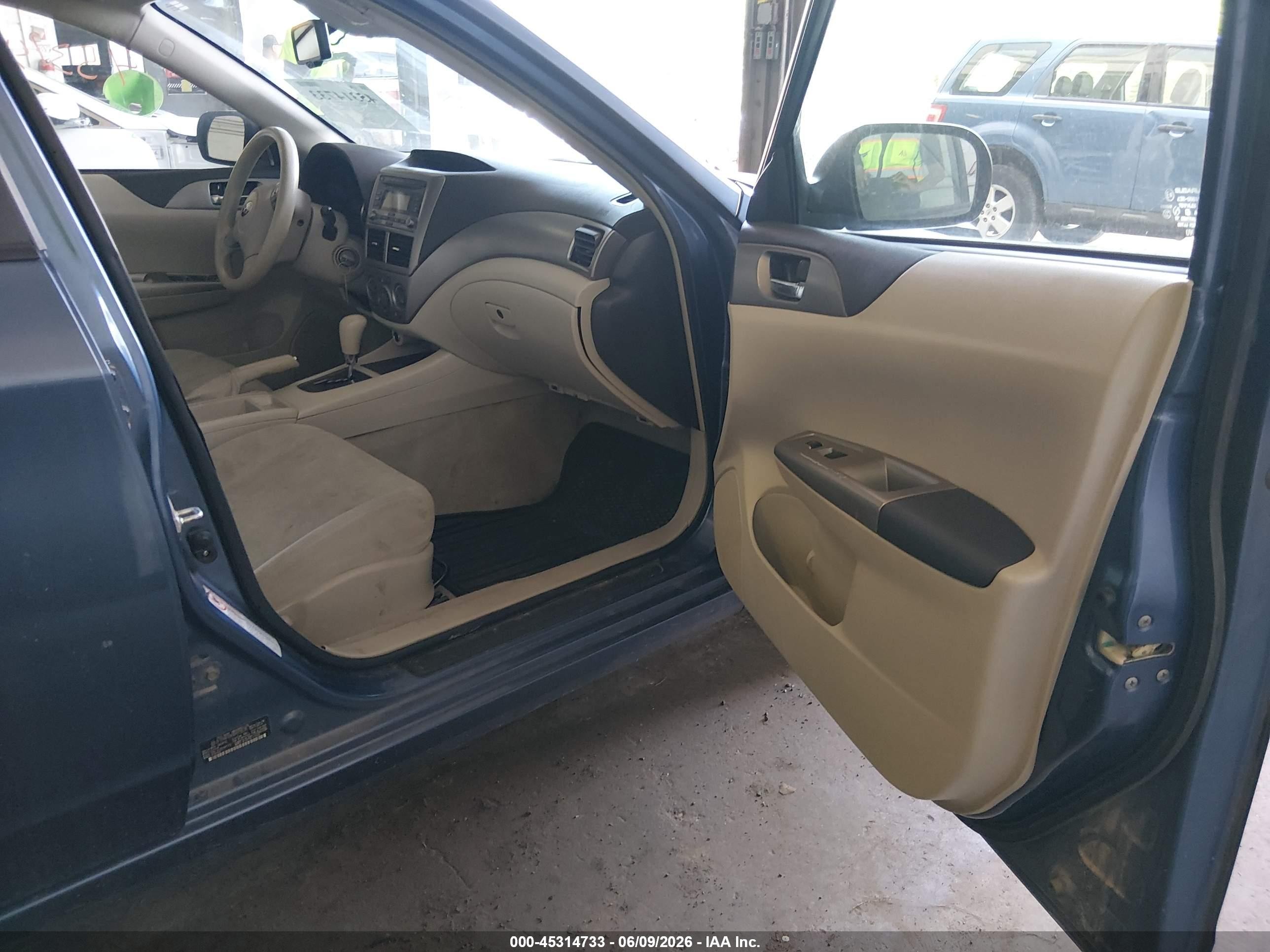 2008 Subaru Impreza Wagon (natl) I Tan vin: JF1GH61668H815576