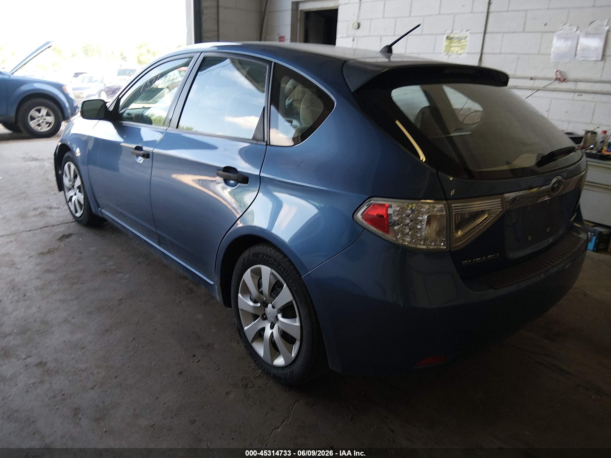 2008 Subaru Impreza Wagon (natl) I Tan vin: JF1GH61668H815576