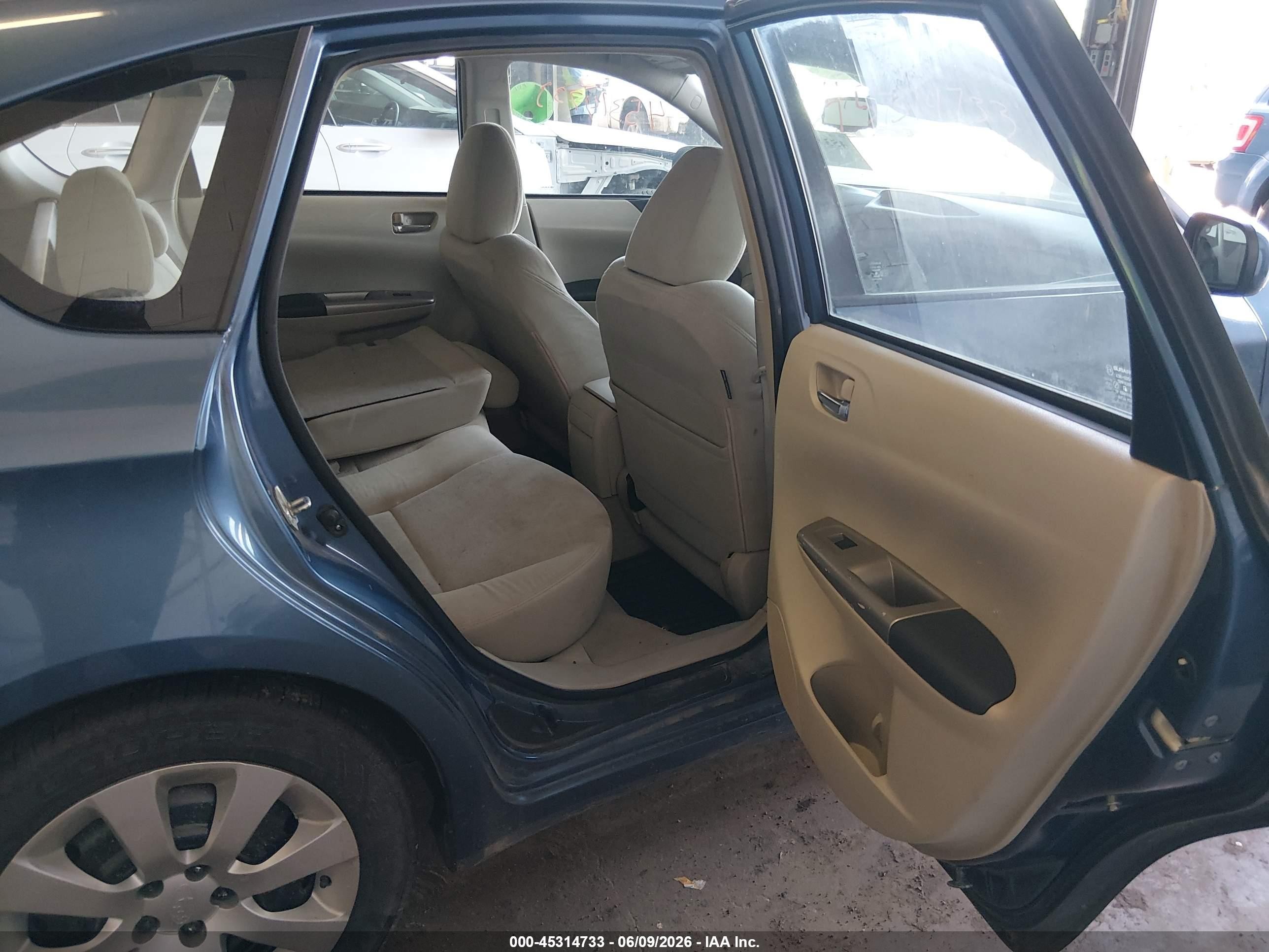 2008 Subaru Impreza Wagon (natl) I Tan vin: JF1GH61668H815576