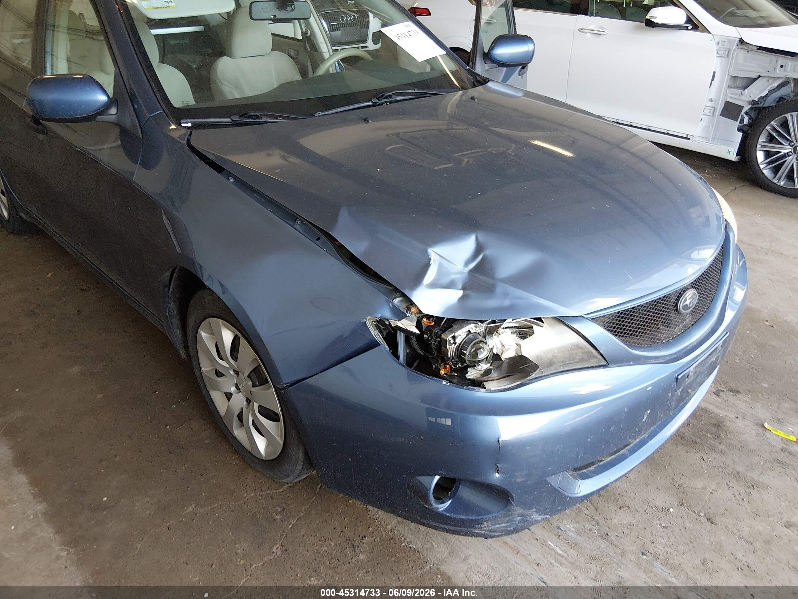 2008 Subaru Impreza Wagon (natl) I Tan vin: JF1GH61668H815576