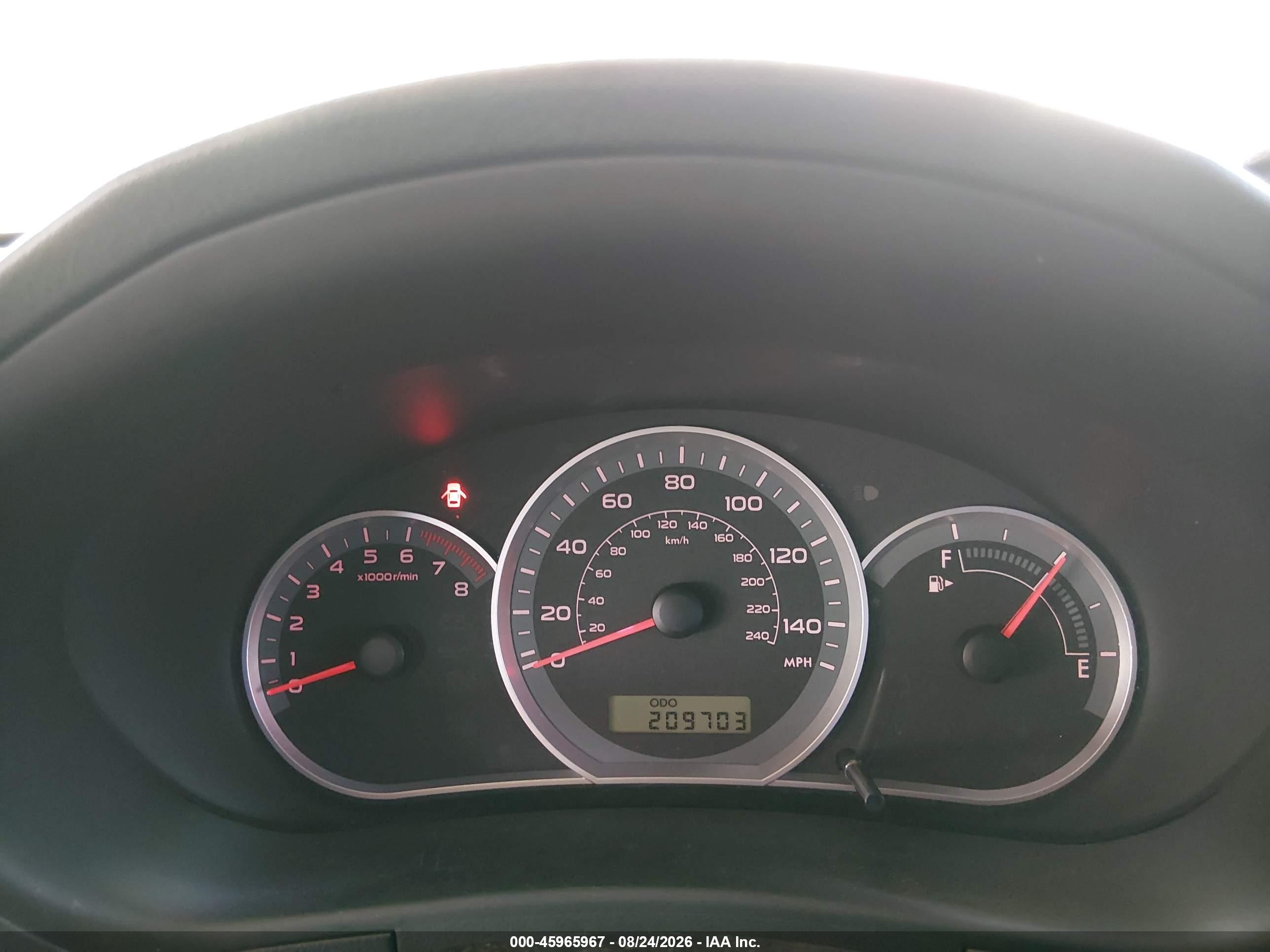 2008 Subaru Impreza 2.5i Gray vin: JF1GH61668H838405