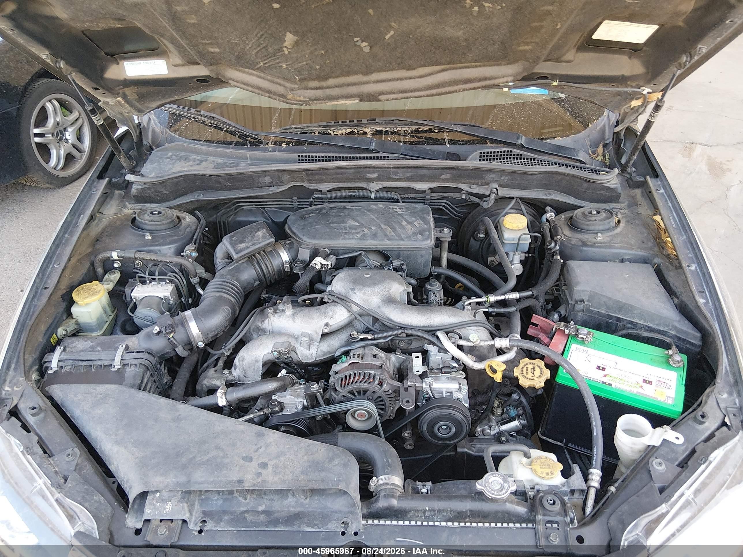 2008 Subaru Impreza 2.5i Gray vin: JF1GH61668H838405