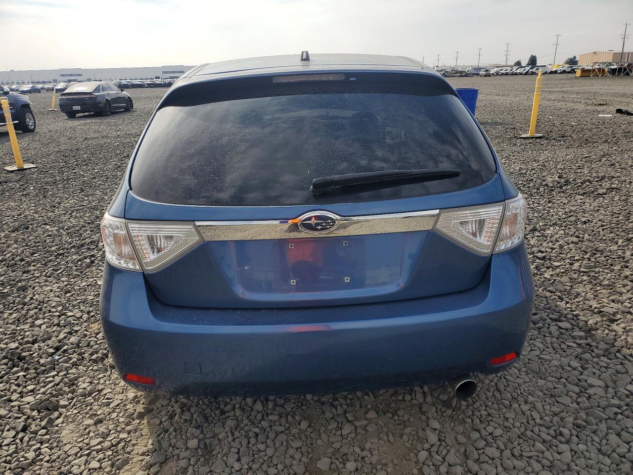 2008 Subaru Impreza 2.5i Синий vin: JF1GH61678H812184