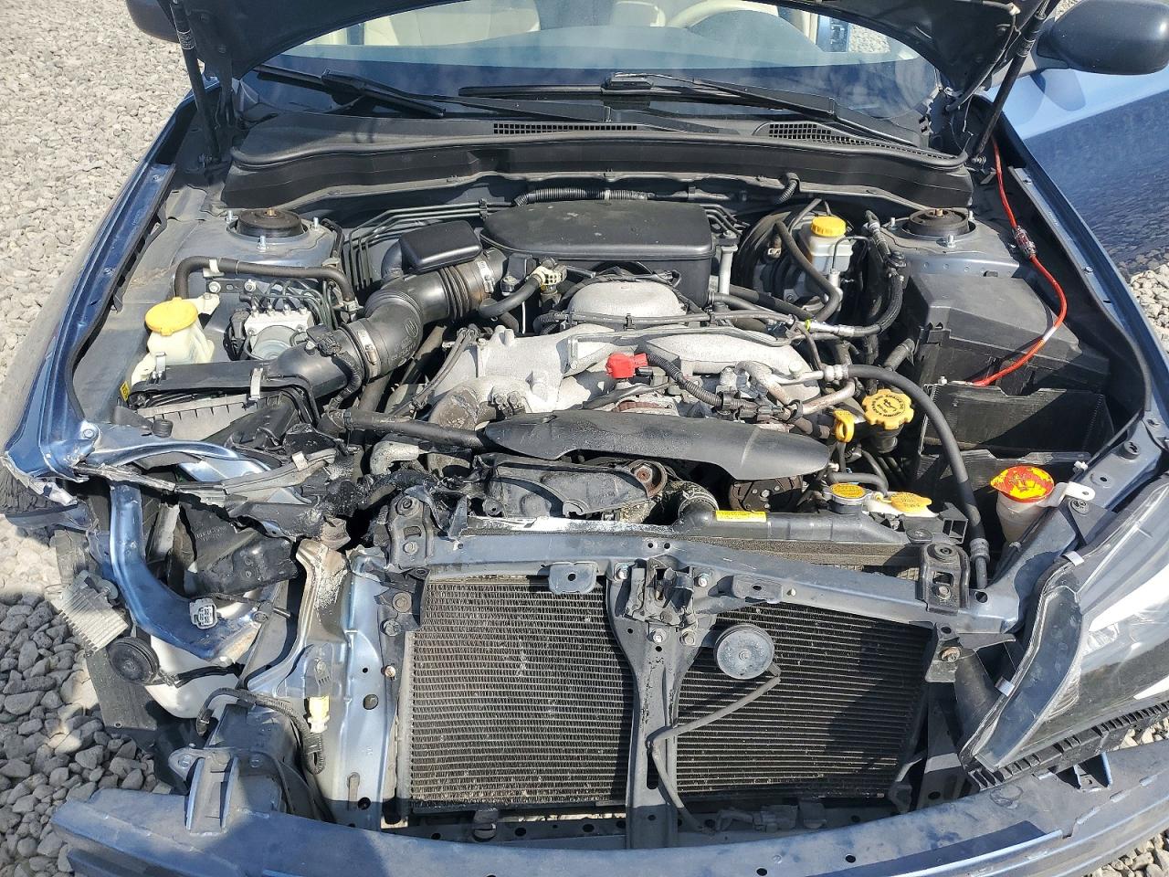 2008 Subaru Impreza 2.5i Синий vin: JF1GH61678H812184