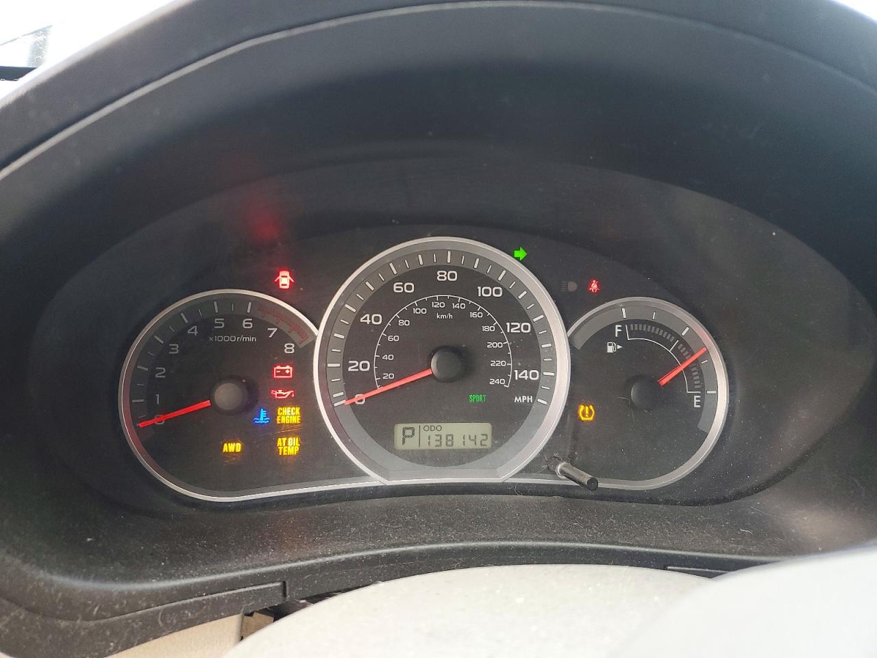 2008 Subaru Impreza 2.5i Blue vin: JF1GH61678H814002