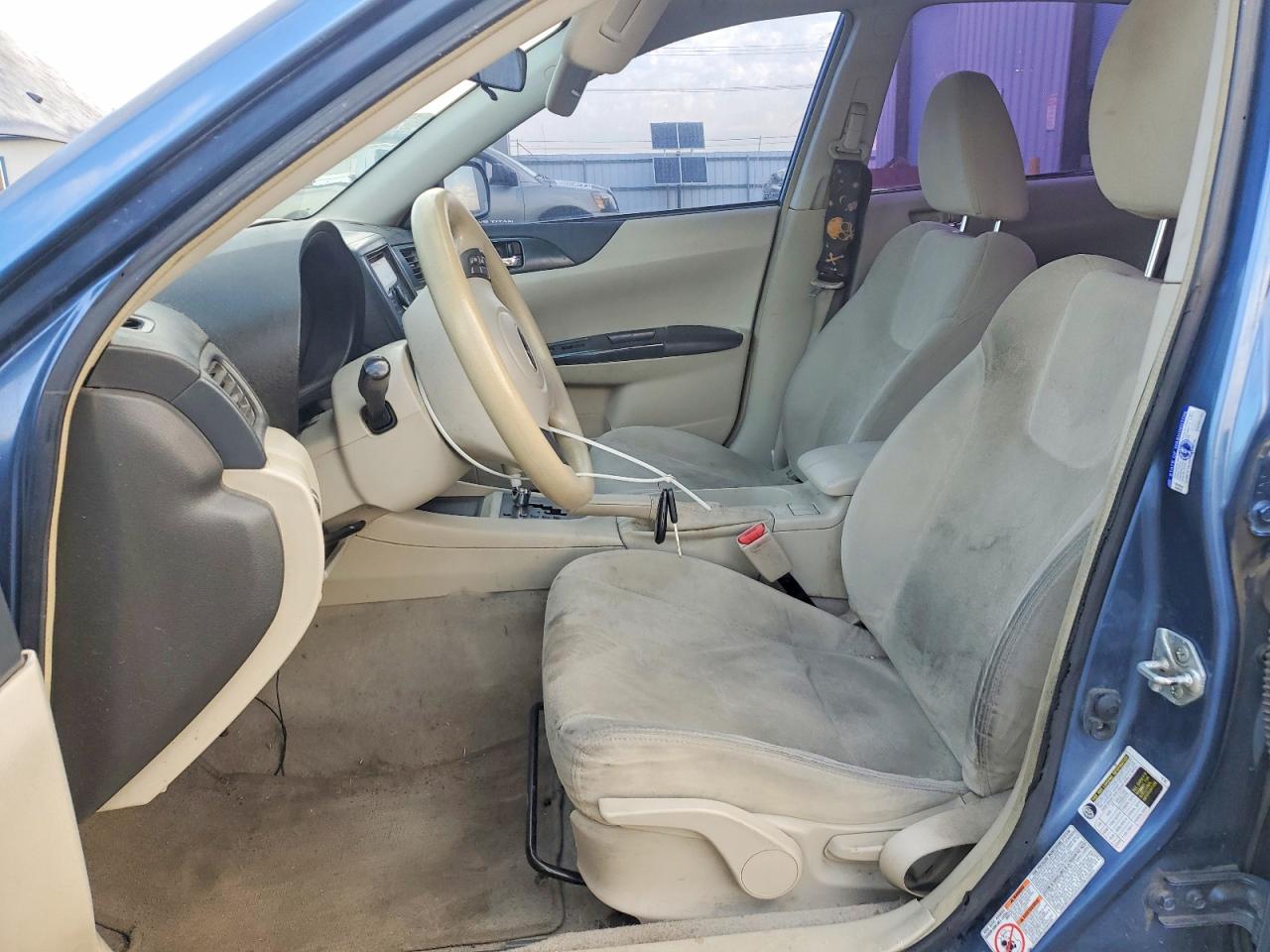 2008 Subaru Impreza 2.5i Blue vin: JF1GH61678H814002