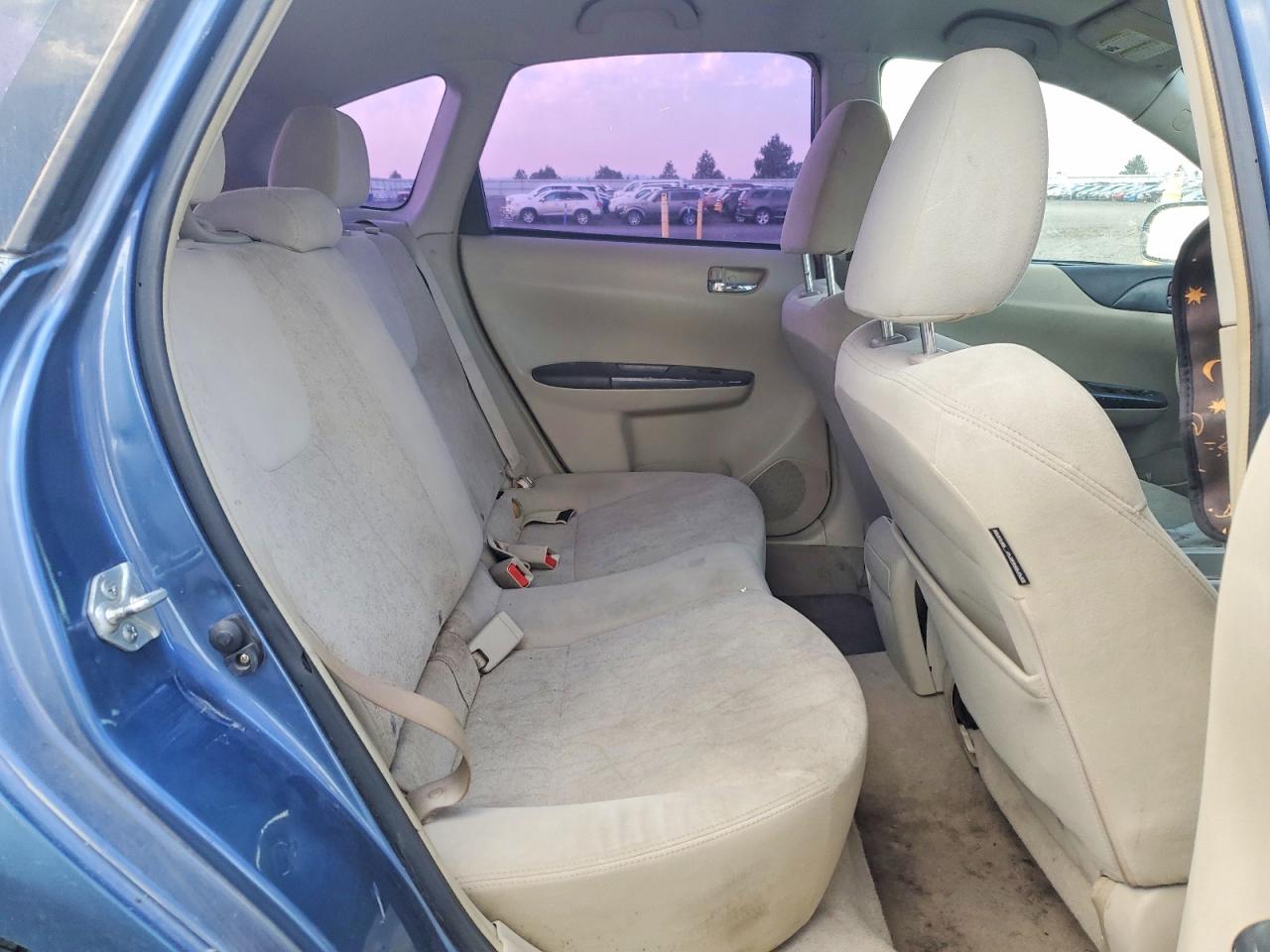 2008 Subaru Impreza 2.5i Blue vin: JF1GH61678H814002