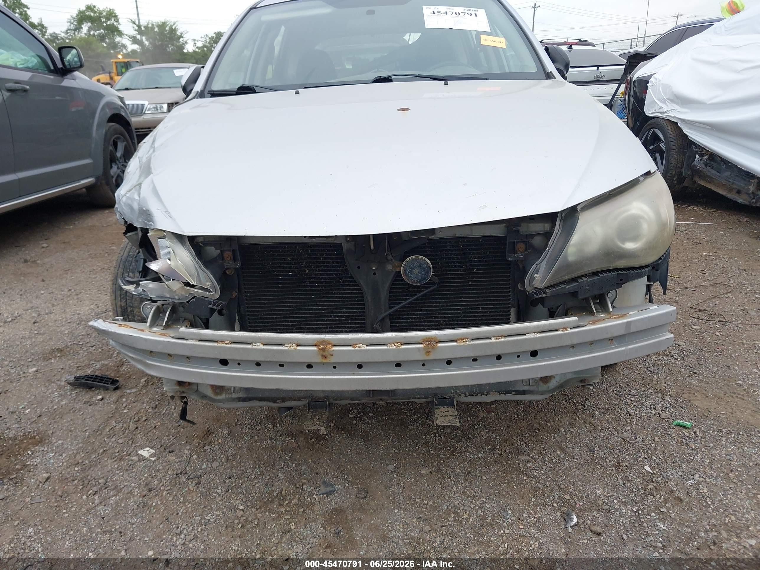 2008 Subaru Impreza Wagon (natl) I Silver vin: JF1GH61688G809171