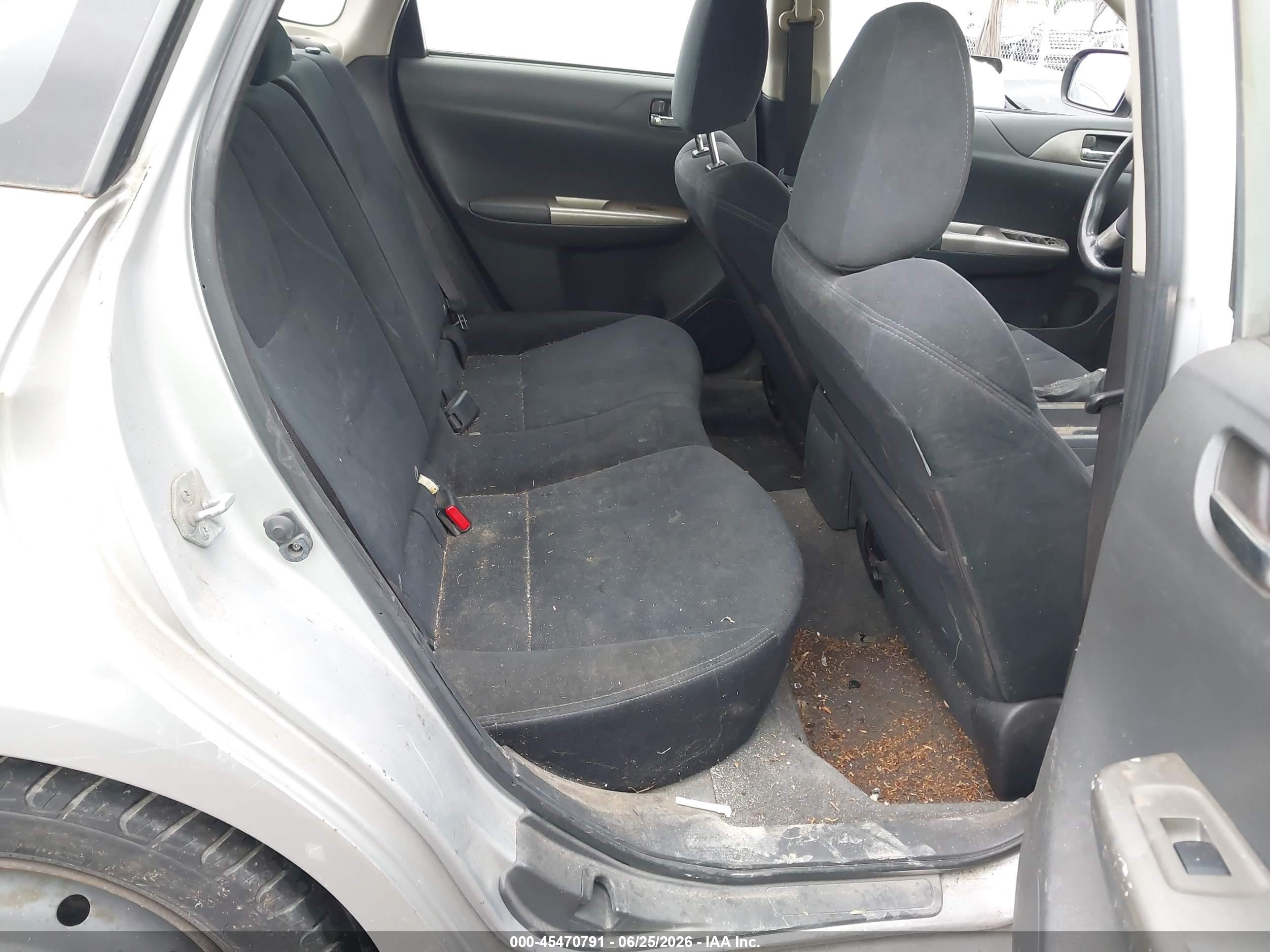 2008 Subaru Impreza Wagon (natl) I Silver vin: JF1GH61688G809171