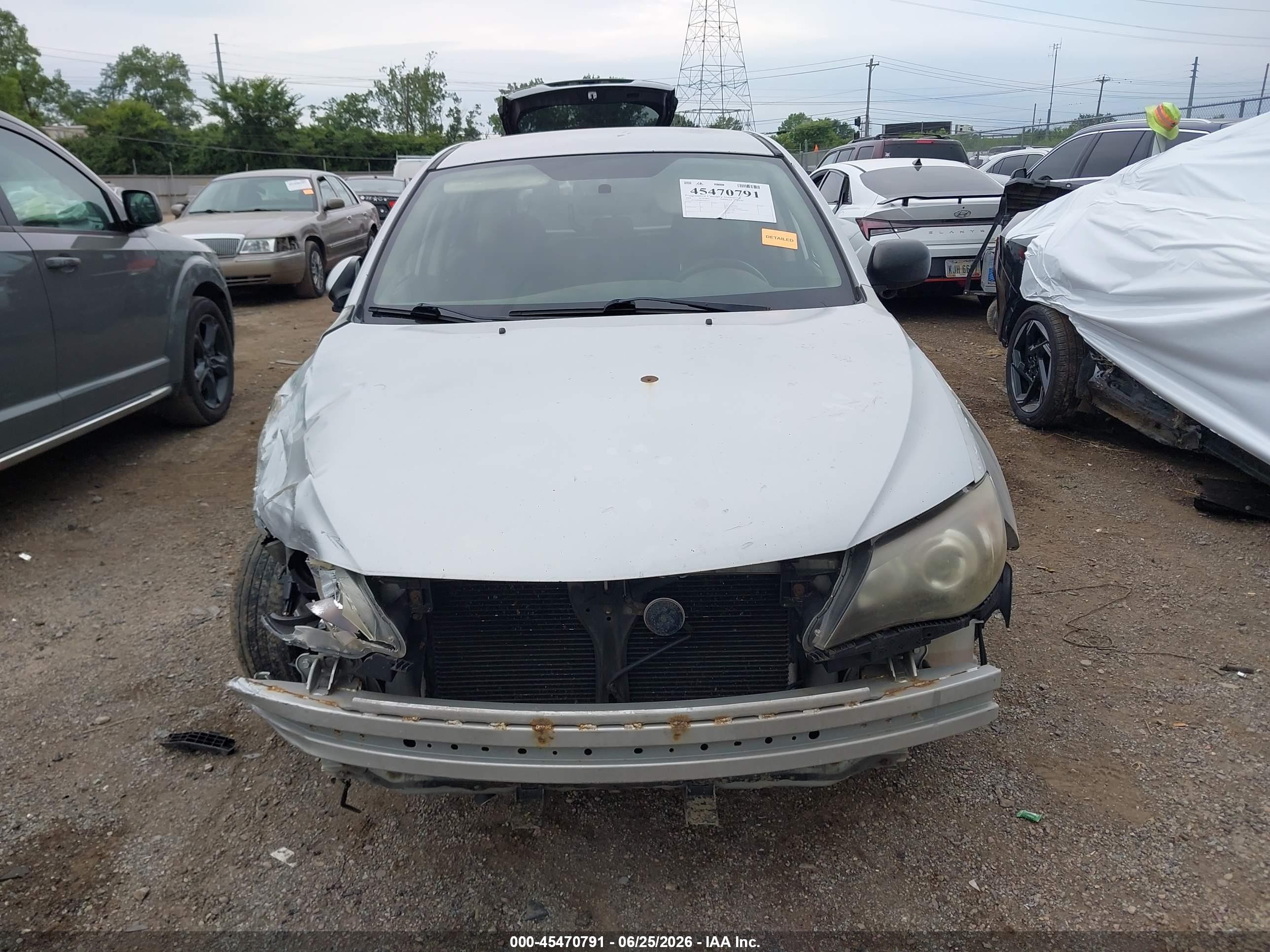 2008 Subaru Impreza Wagon (natl) I Silver vin: JF1GH61688G809171