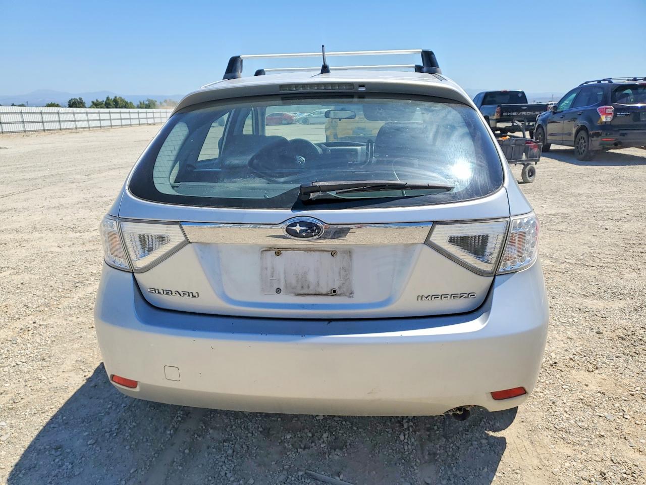 2008 Subaru Impreza 2.5i Silver vin: JF1GH61698G838470
