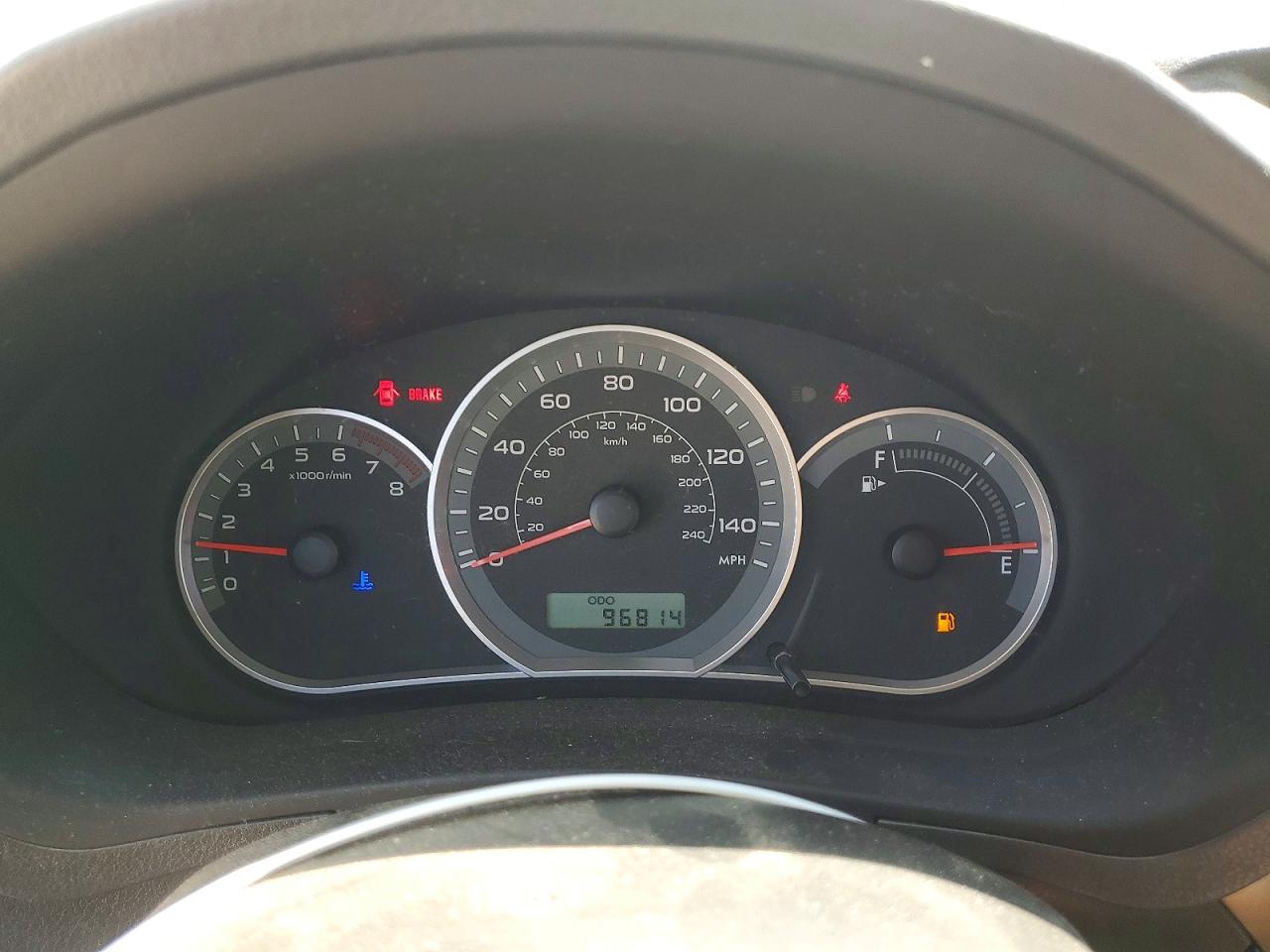 2008 Subaru Impreza 2.5i Silver vin: JF1GH61698G838470