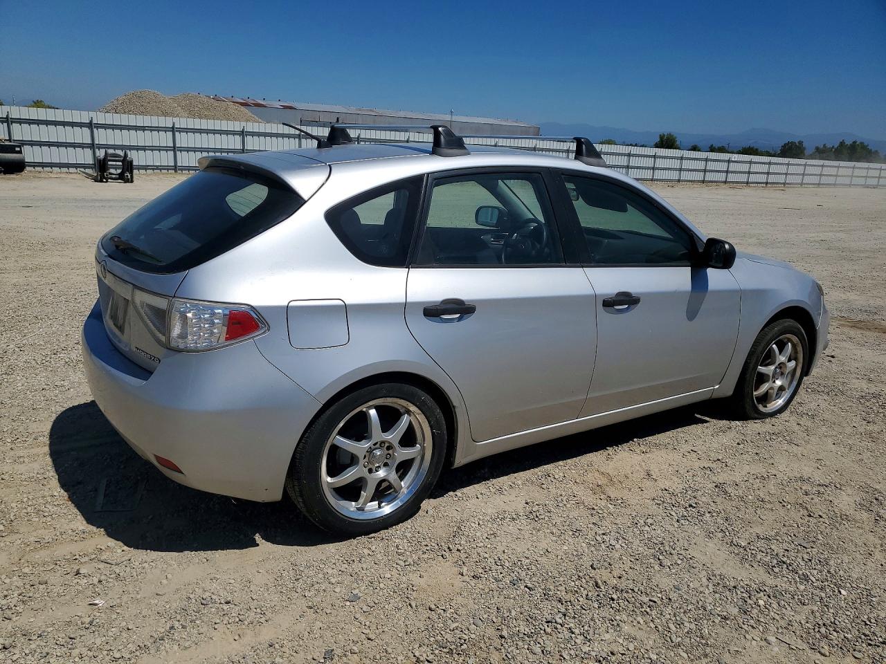 2008 Subaru Impreza 2.5i Silver vin: JF1GH61698G838470