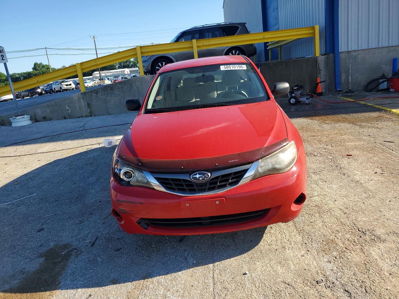 2008 Subaru Impreza 2.5i Красный vin: JF1GH61698H805074