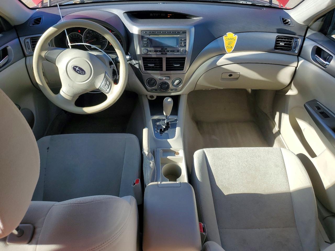 2008 Subaru Impreza 2.5i Красный vin: JF1GH61698H805074