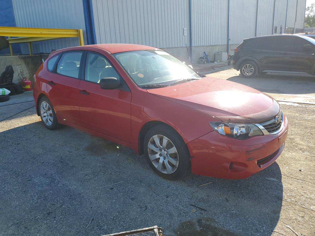 2008 Subaru Impreza 2.5i Красный vin: JF1GH61698H805074