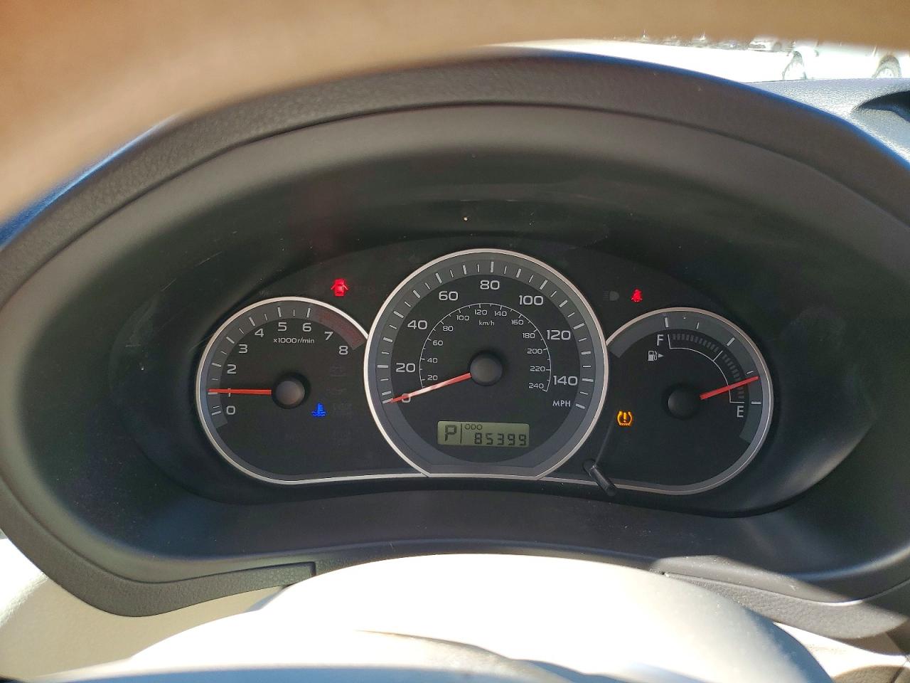 2008 Subaru Impreza 2.5i Красный vin: JF1GH61698H805074