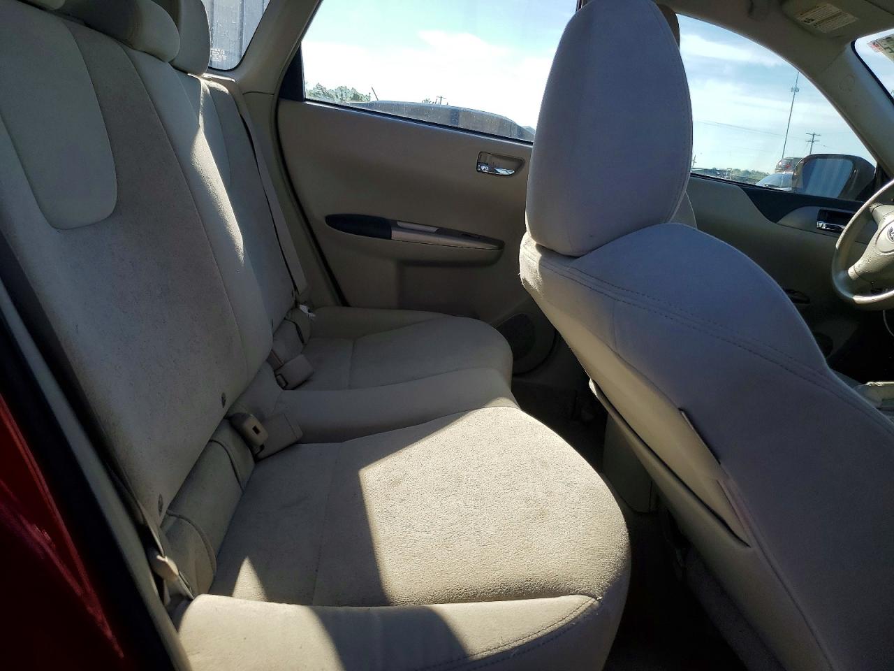 2008 Subaru Impreza 2.5i Красный vin: JF1GH61698H805074