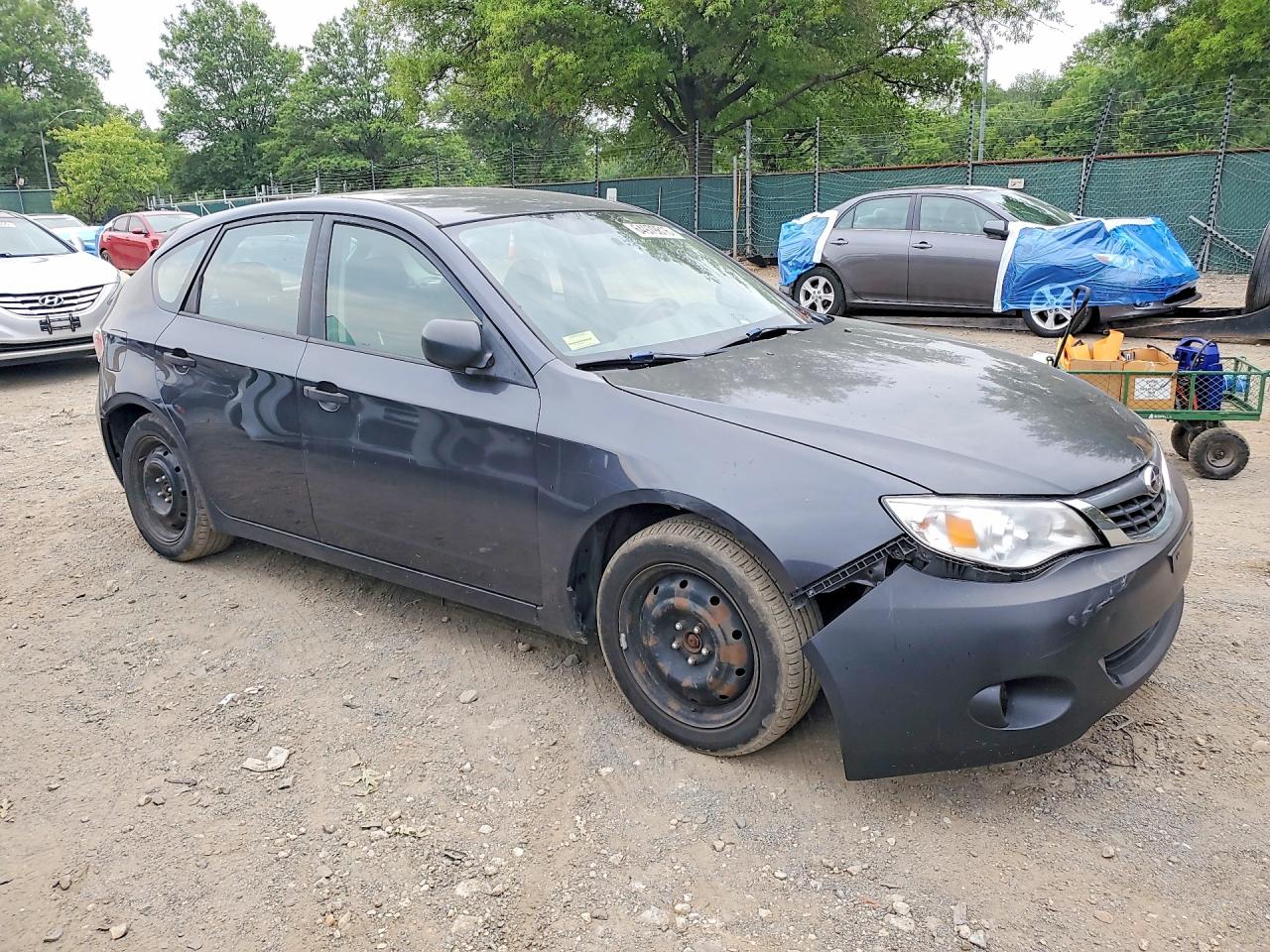 2008 Subaru Impreza 2.5i Gray vin: JF1GH61698H833652