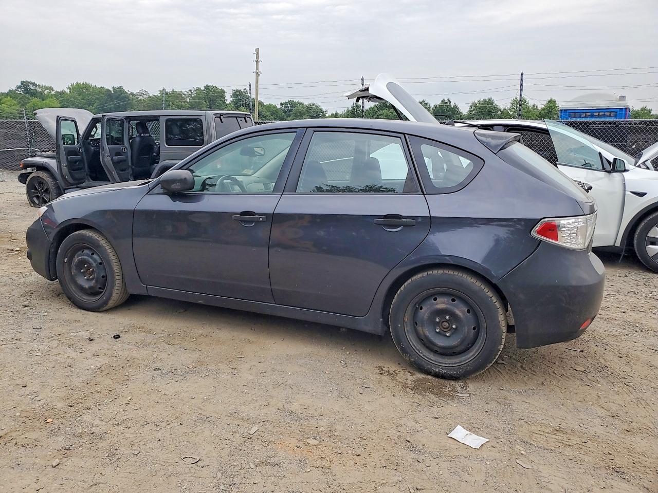 2008 Subaru Impreza 2.5i Gray vin: JF1GH61698H833652