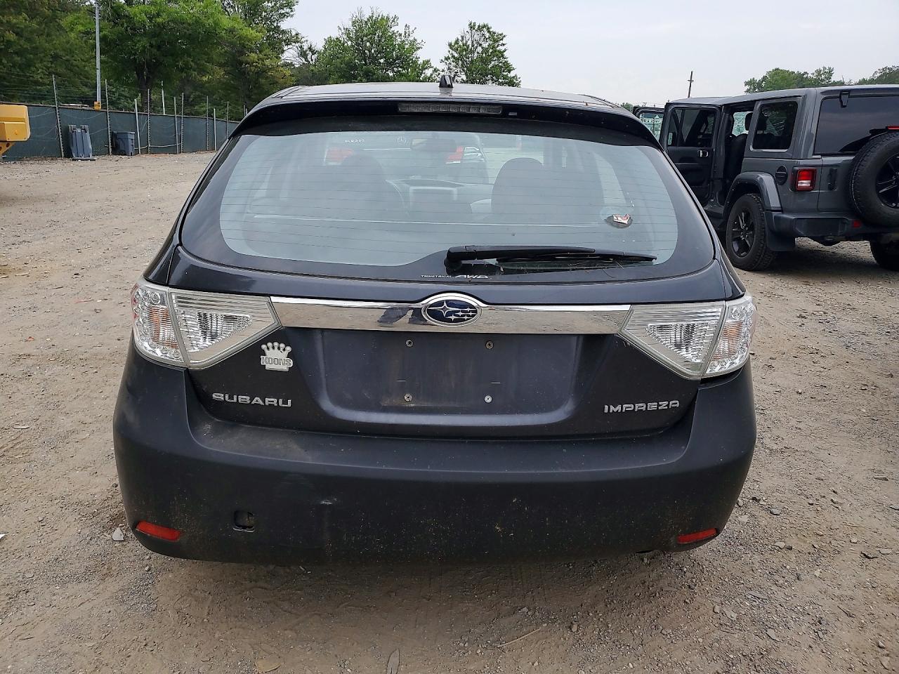 2008 Subaru Impreza 2.5i Gray vin: JF1GH61698H833652
