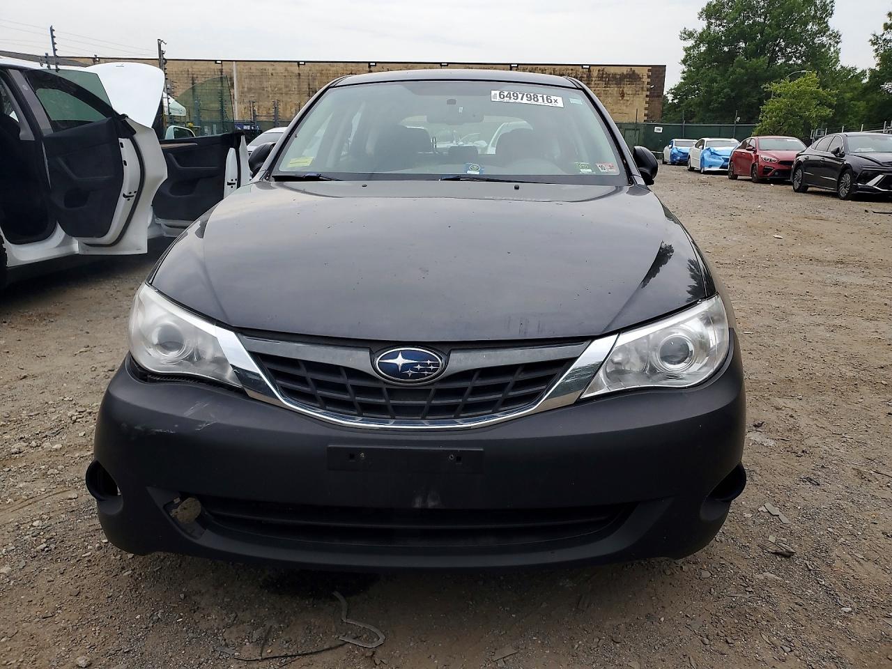 2008 Subaru Impreza 2.5i Gray vin: JF1GH61698H833652