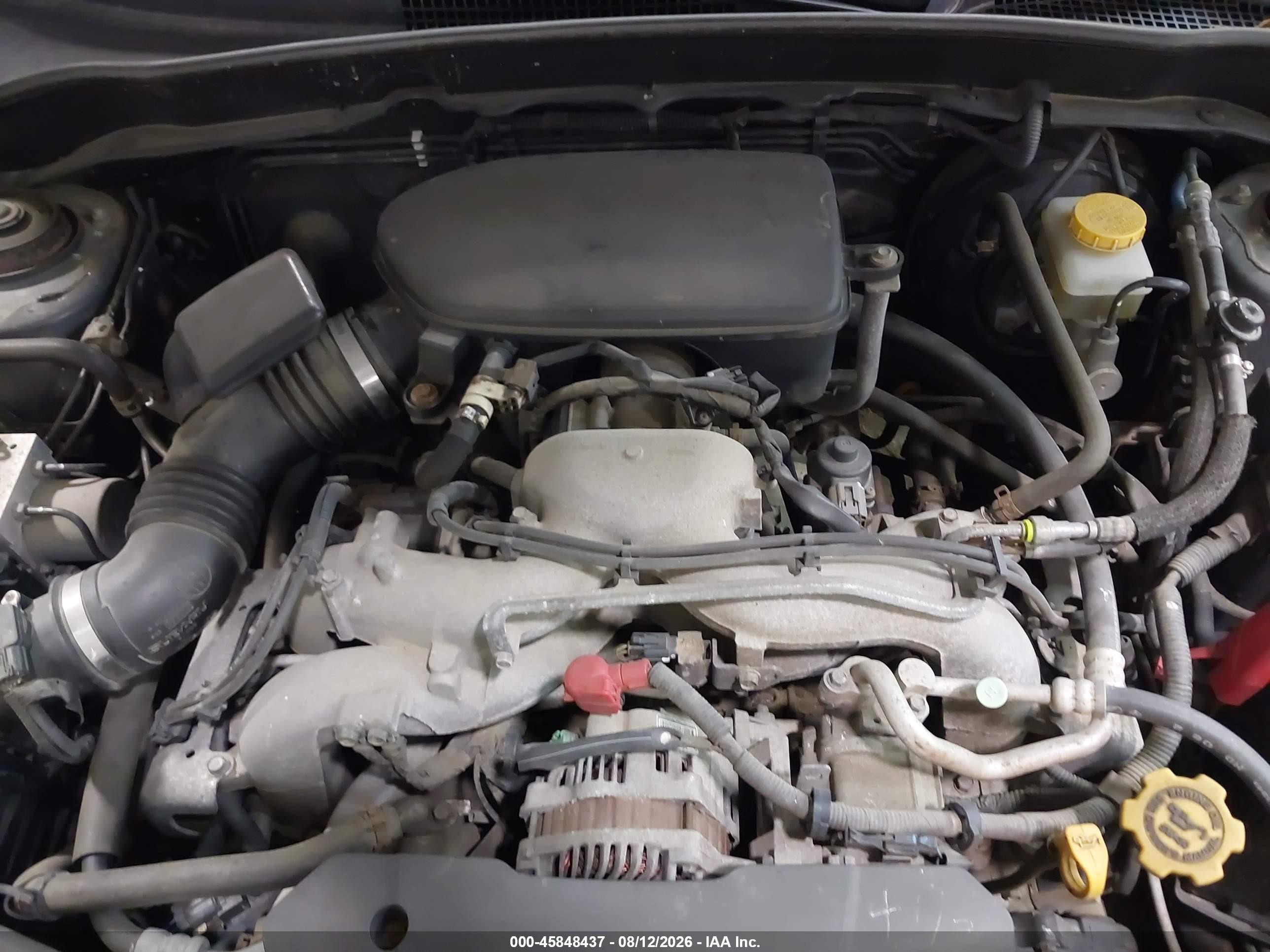 2008 Subaru Impreza 2.5i Серый vin: JF1GH61698H833697