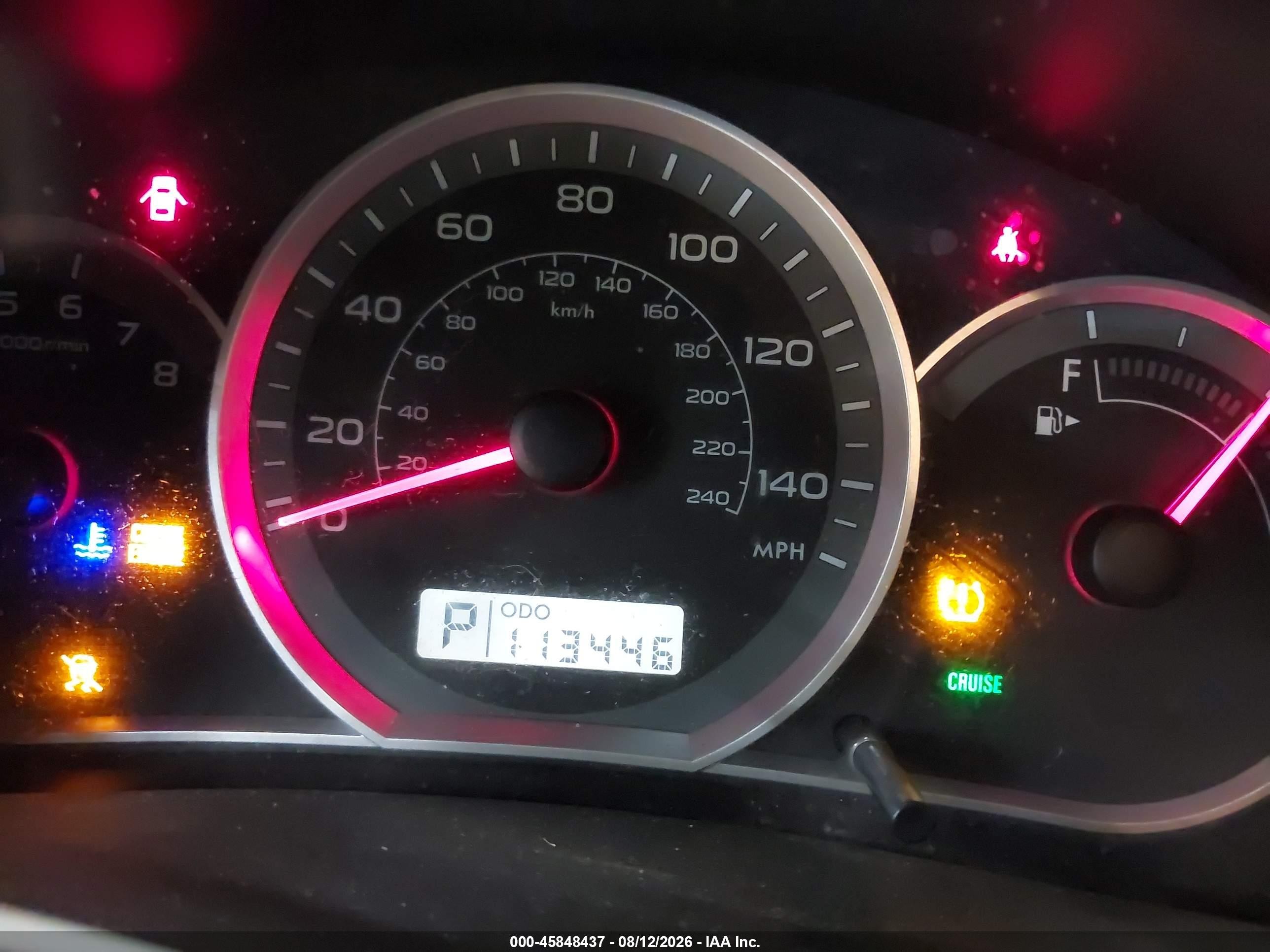 2008 Subaru Impreza 2.5i Серый vin: JF1GH61698H833697