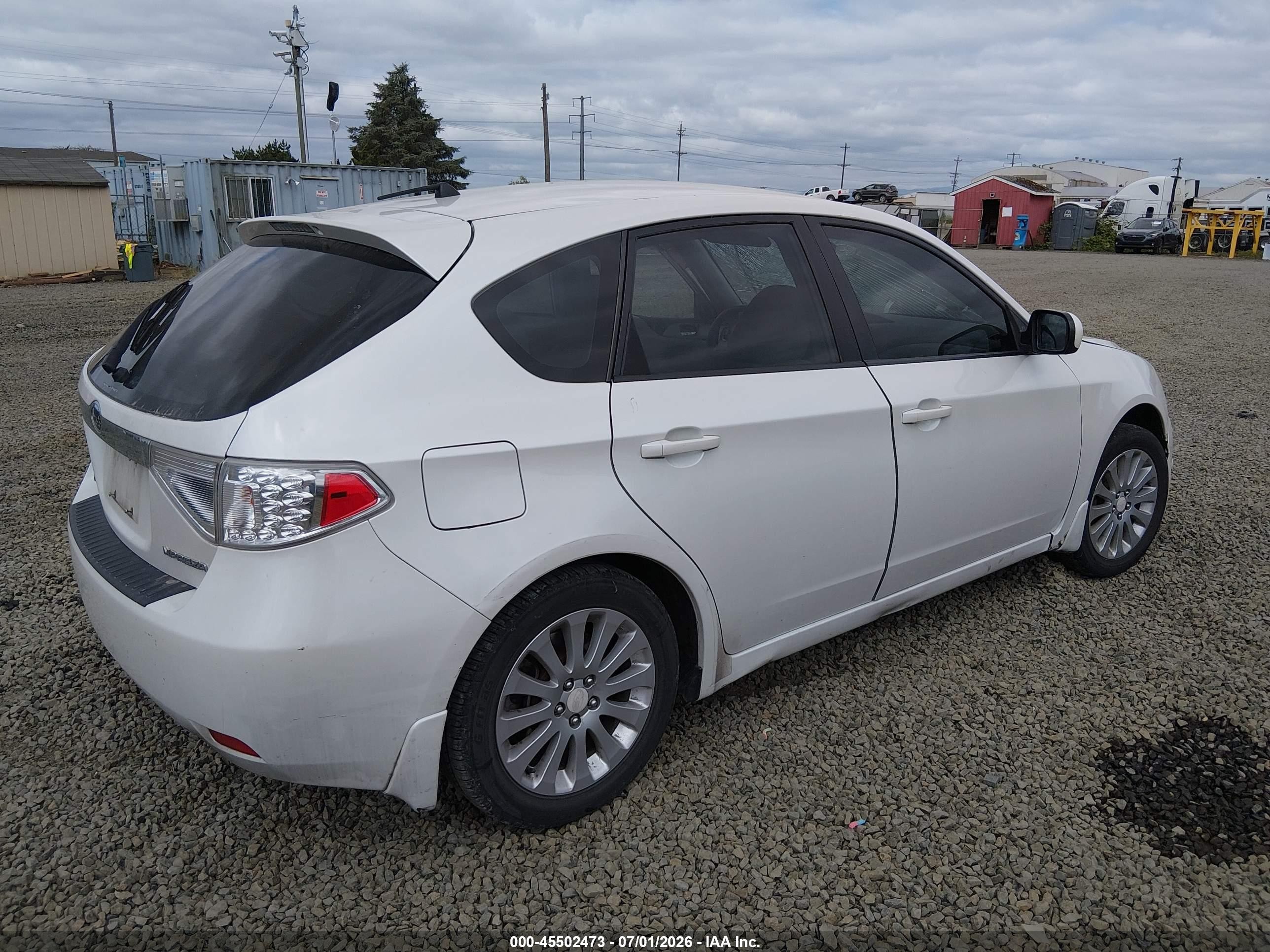 2008 Subaru Impreza Wagon (natl) I W/premium Pkg White vin: JF1GH61698H835577