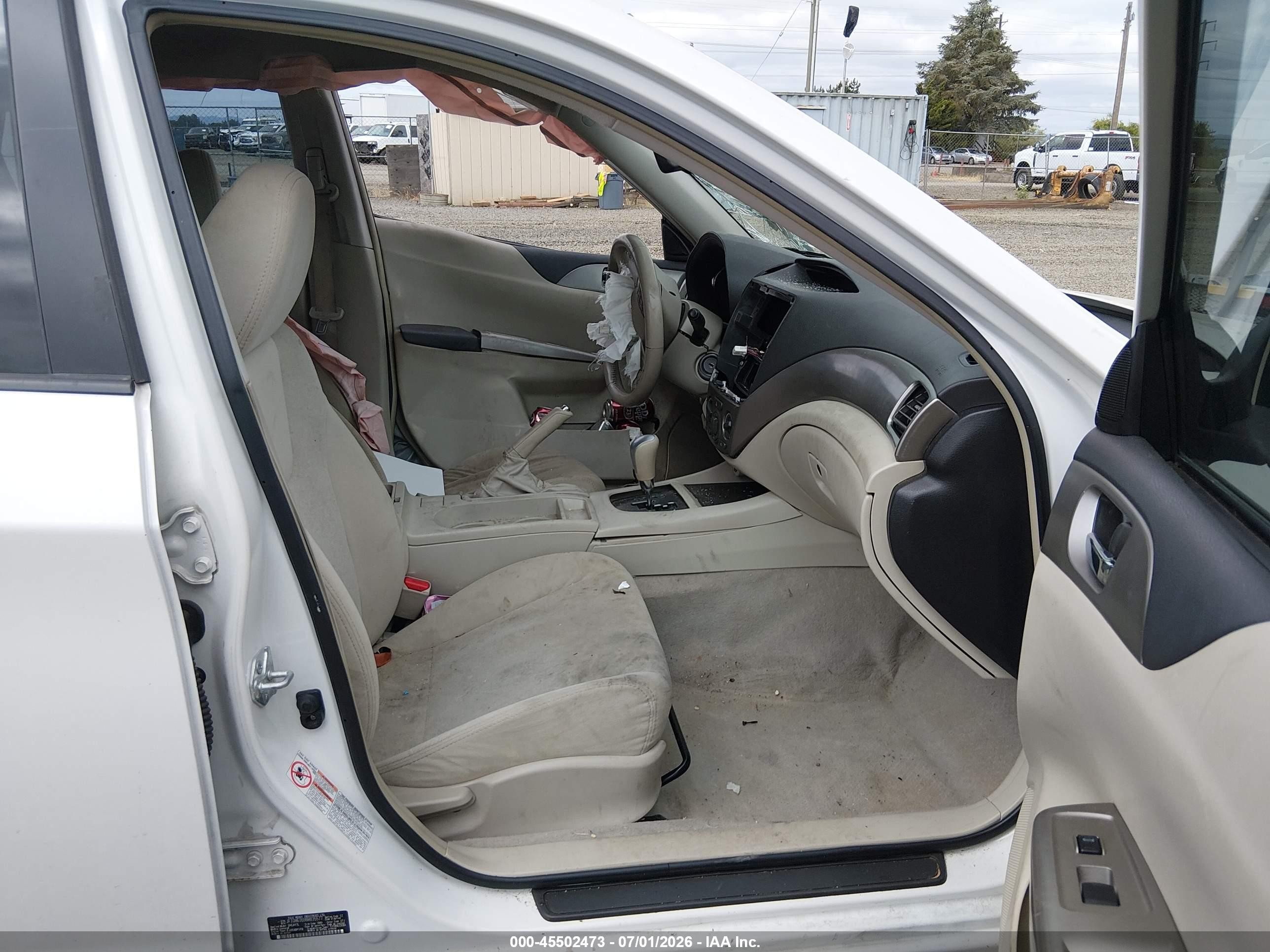 2008 Subaru Impreza Wagon (natl) I W/premium Pkg White vin: JF1GH61698H835577