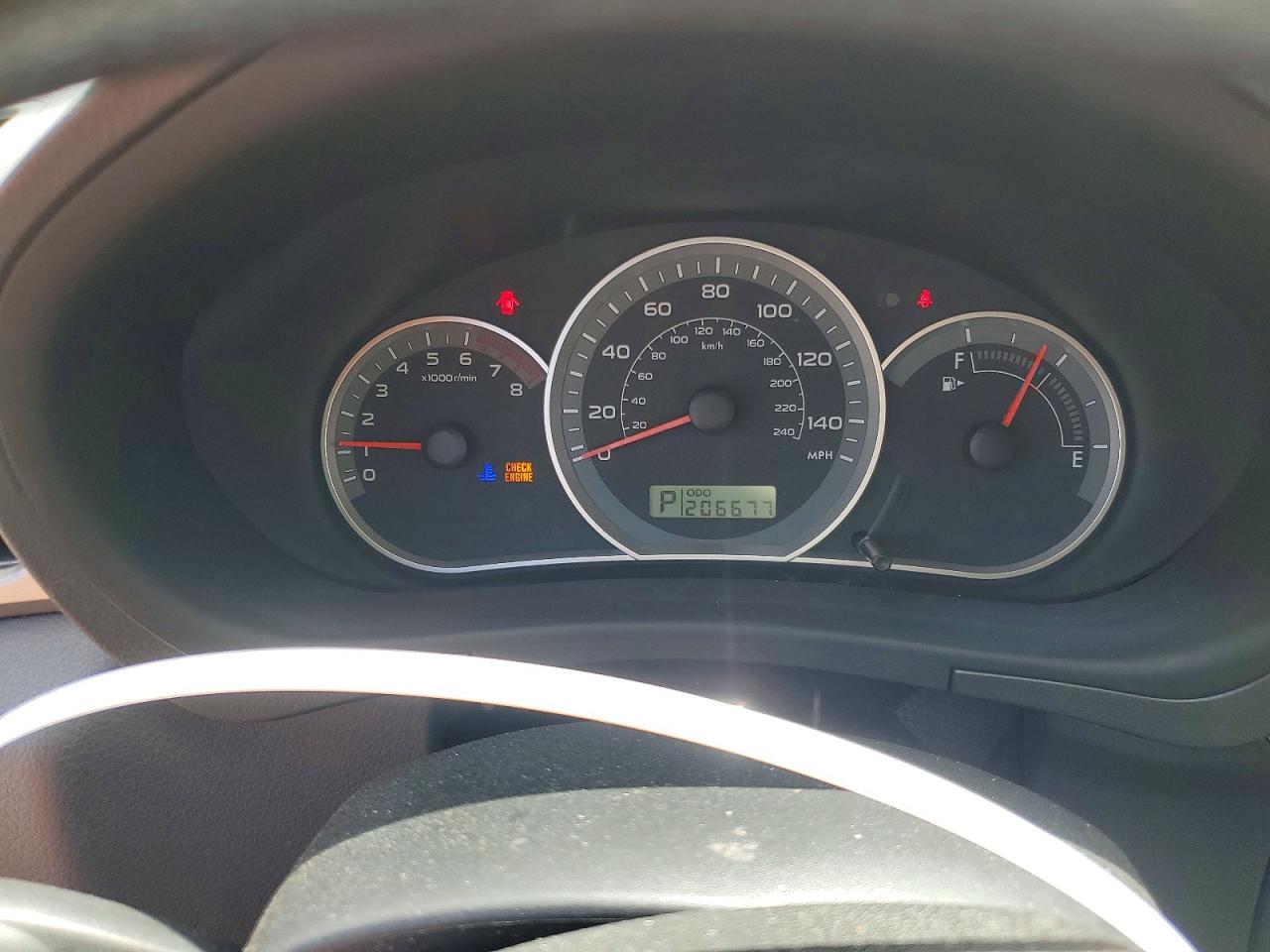2008 Subaru Impreza 2.5i Silver vin: JF1GH61698H838172
