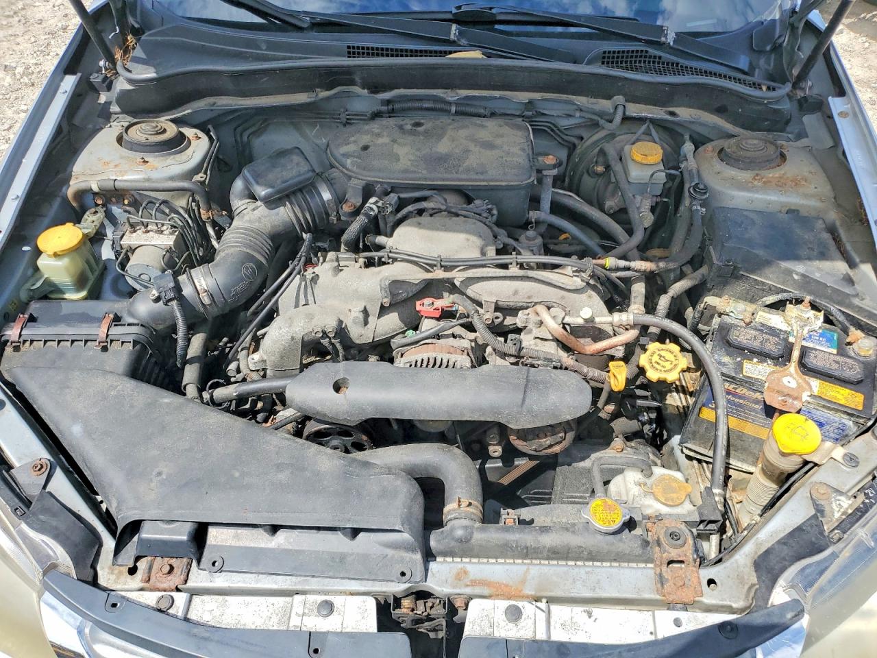 2008 Subaru Impreza 2.5i Silver vin: JF1GH61698H838172