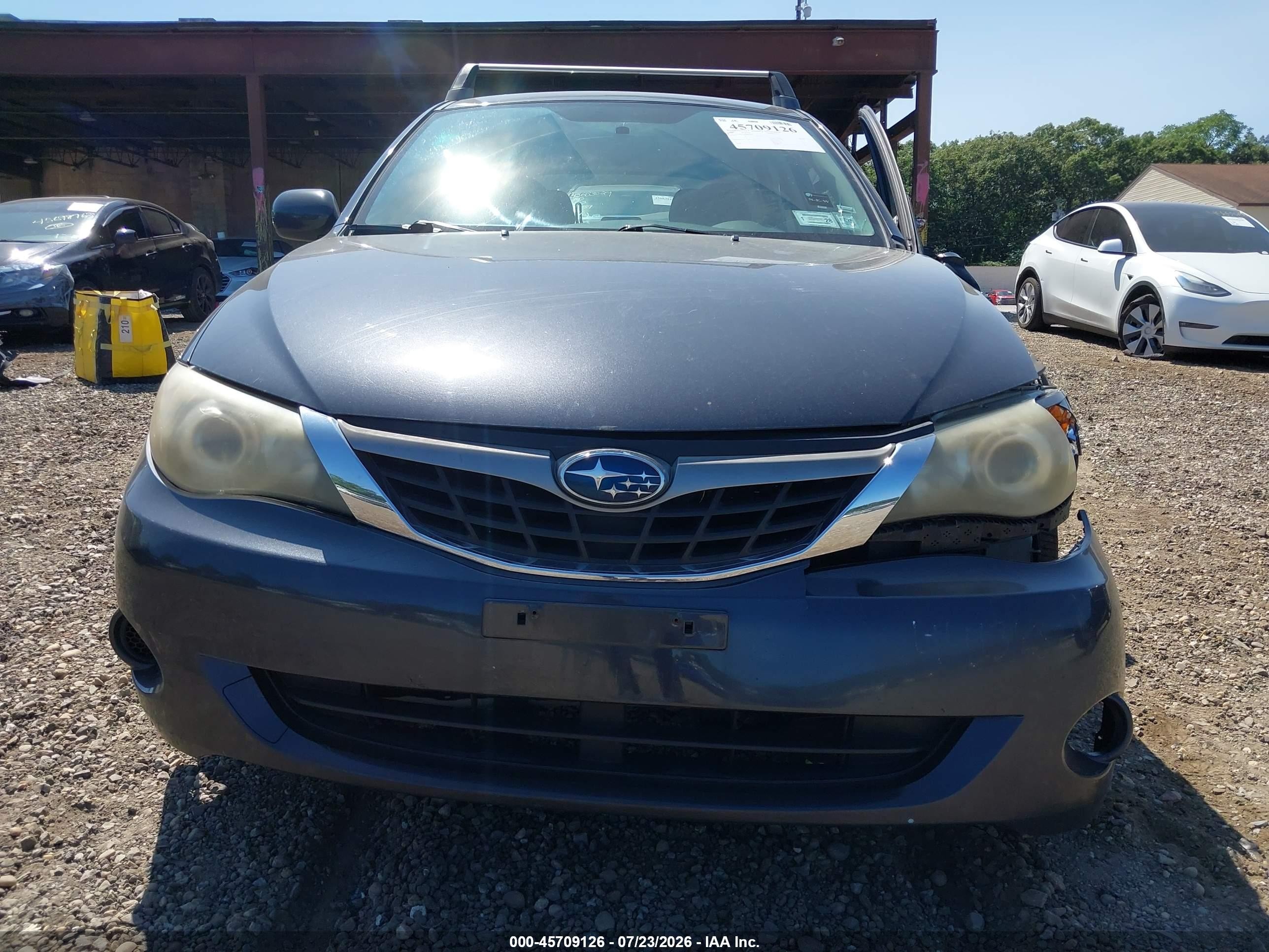 2009 Subaru Impreza 2.5i Gray vin: JF1GH61699H827271