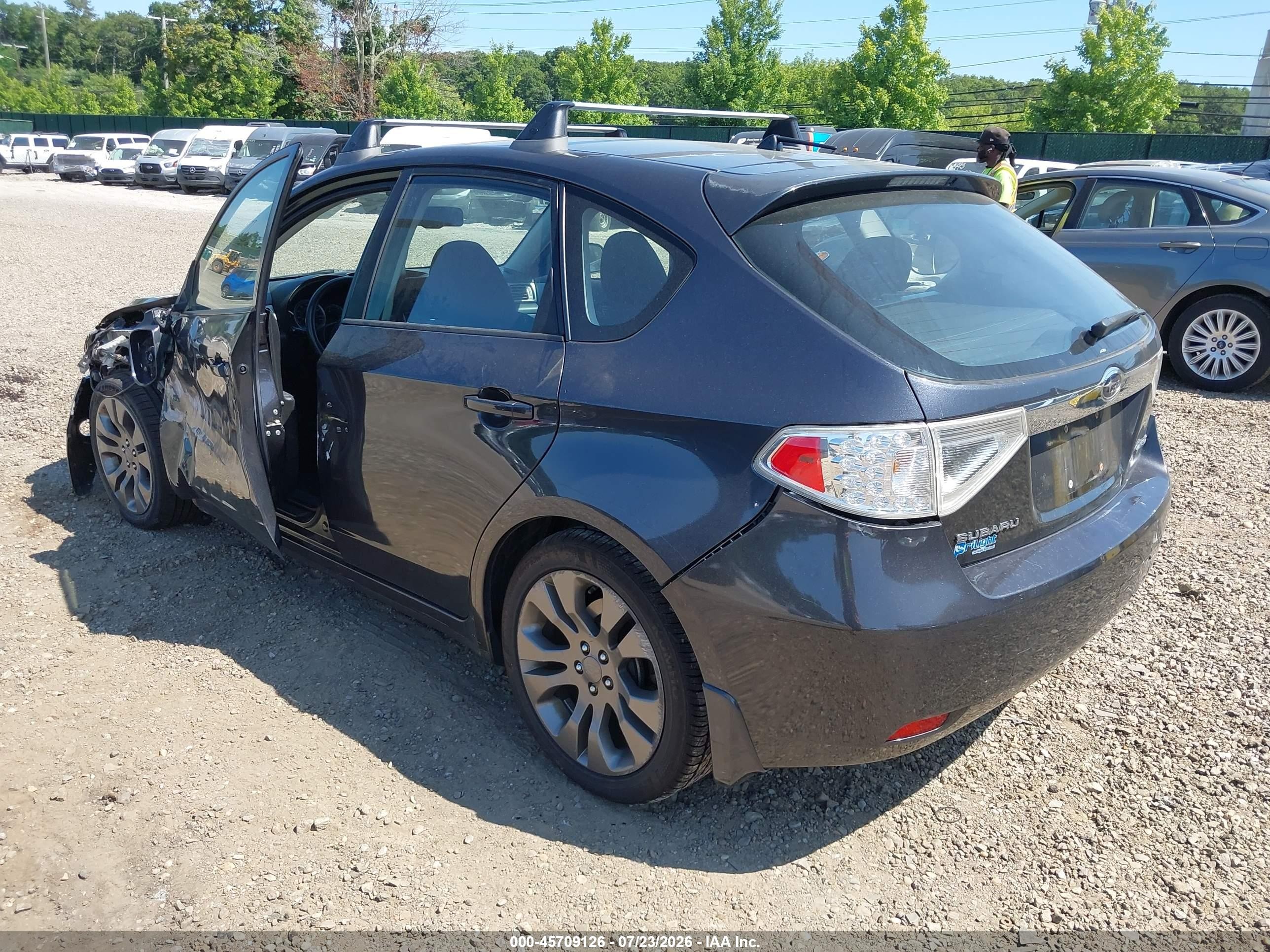 2009 Subaru Impreza 2.5i Gray vin: JF1GH61699H827271