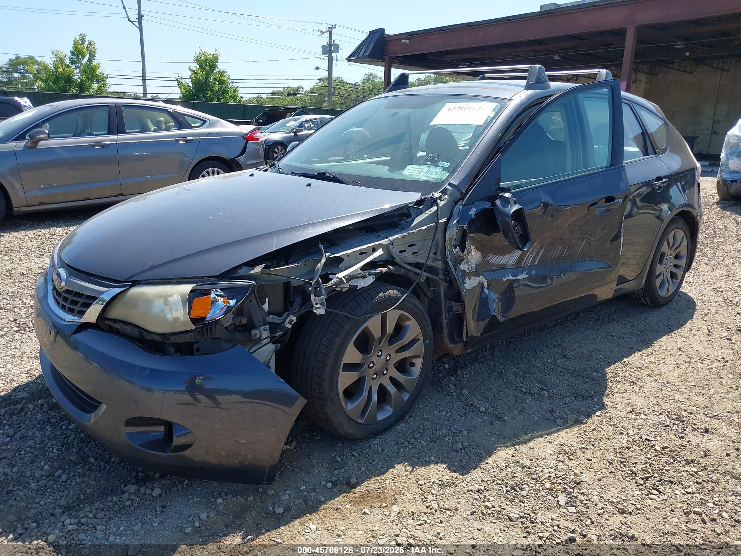 2009 Subaru Impreza 2.5i Gray vin: JF1GH61699H827271