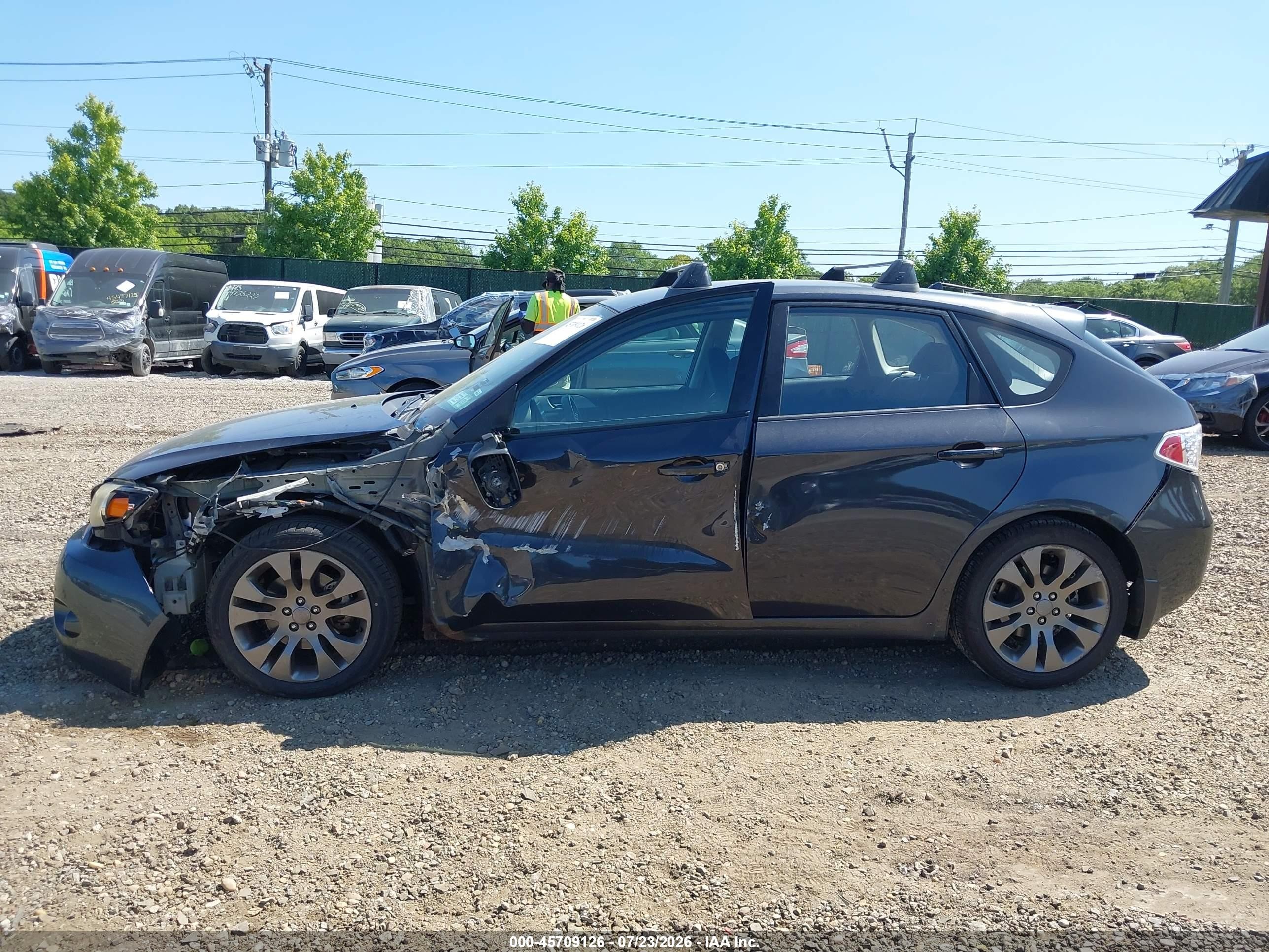 2009 Subaru Impreza 2.5i Gray vin: JF1GH61699H827271