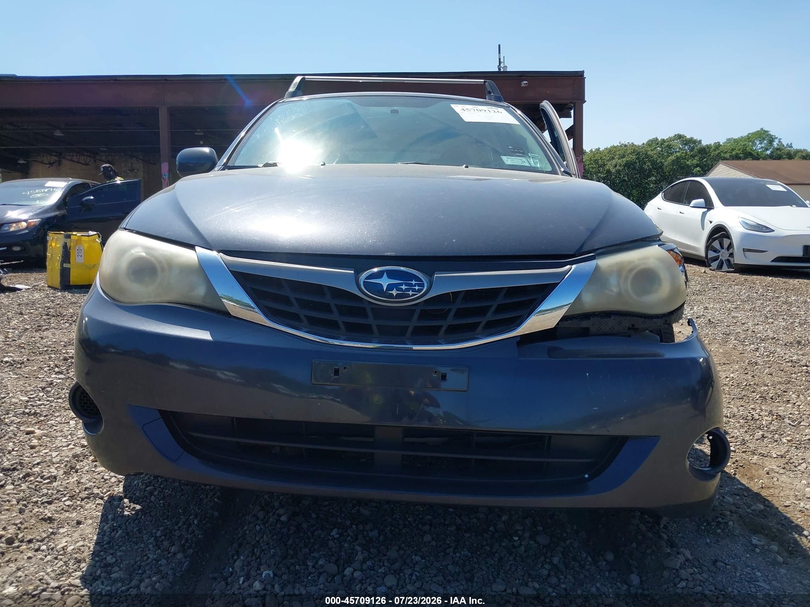 2009 Subaru Impreza 2.5i Gray vin: JF1GH61699H827271