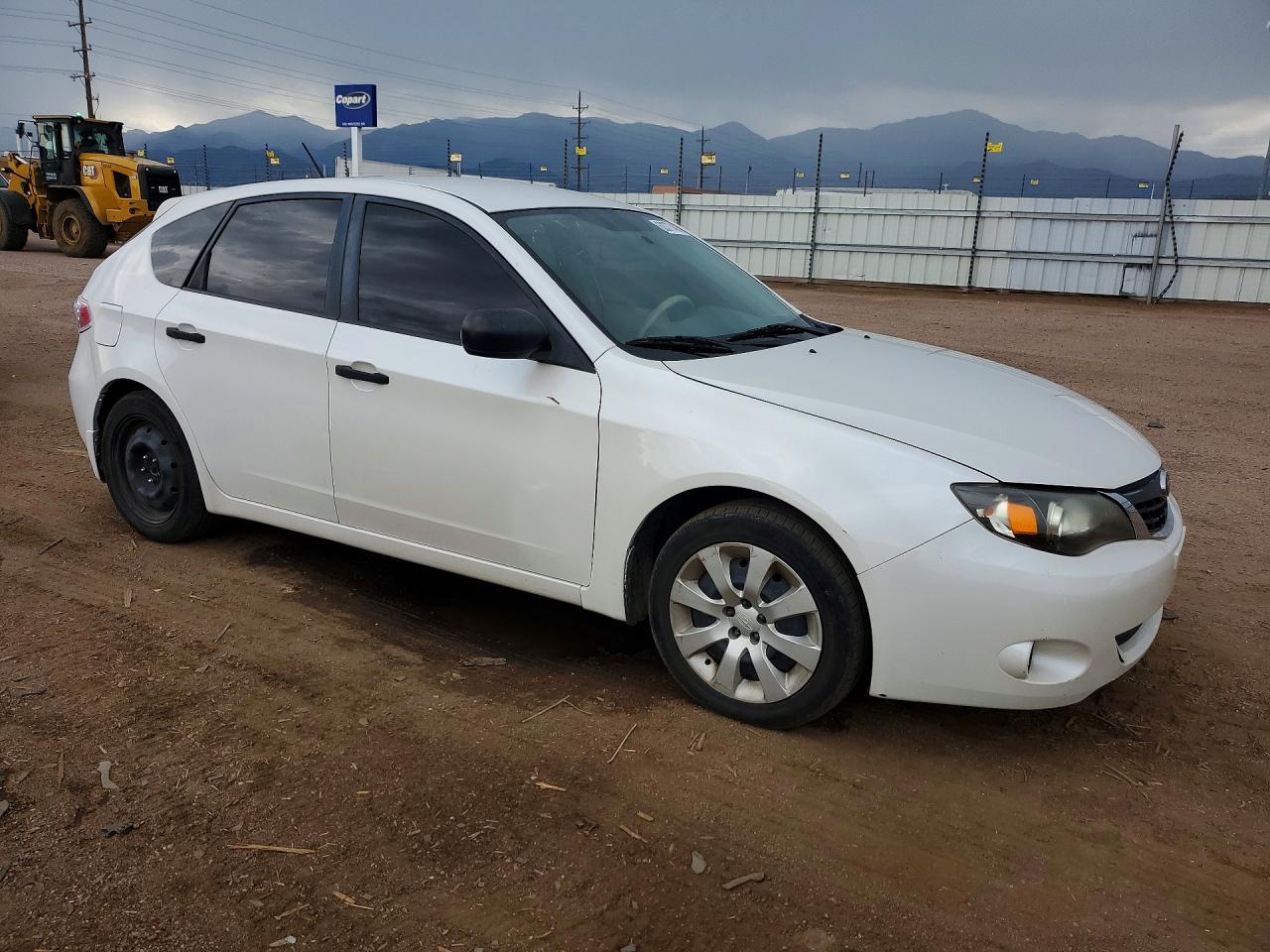 2008 Subaru Impreza 2.5i White vin: JF1GH616X8H816570