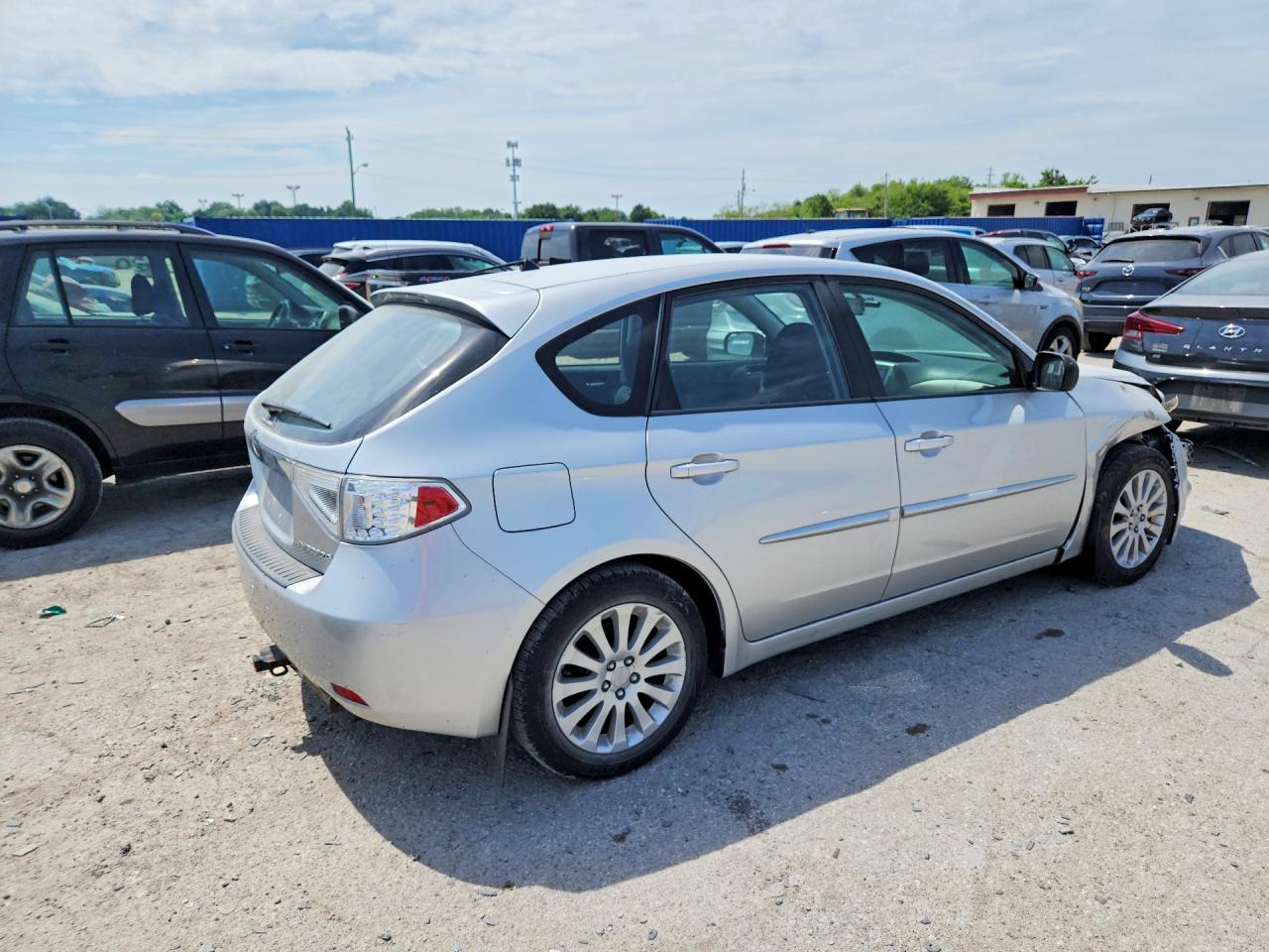 2008 Subaru Impreza 2.5i Gray vin: JF1GH616X8H823406