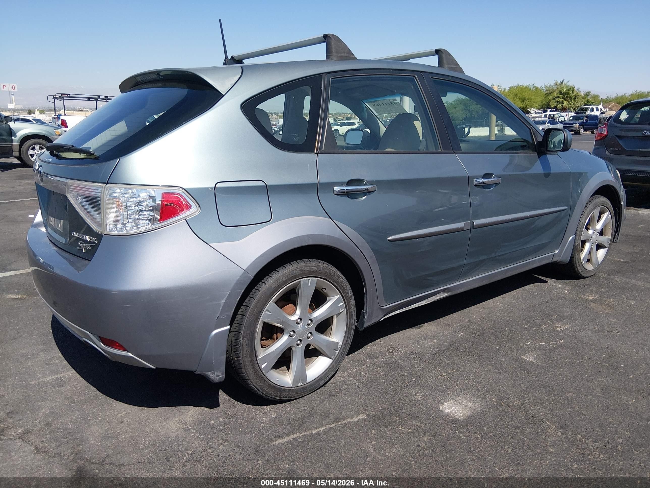 2009 Subaru Impreza Outback Sport   Pewter vin: JF1GH63609G815108