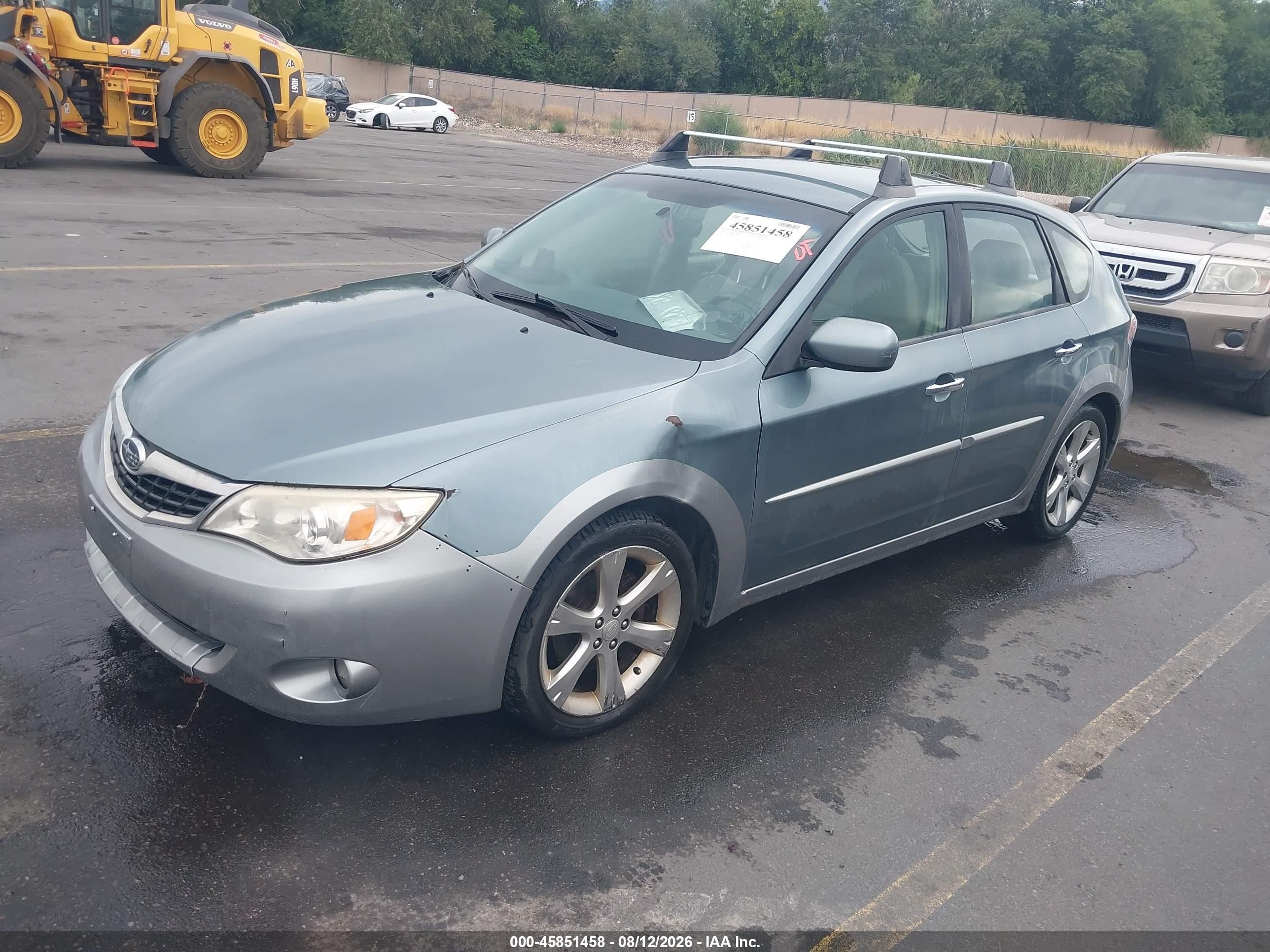 2009 Subaru Impreza Outback Sport   Silver vin: JF1GH63609H825244