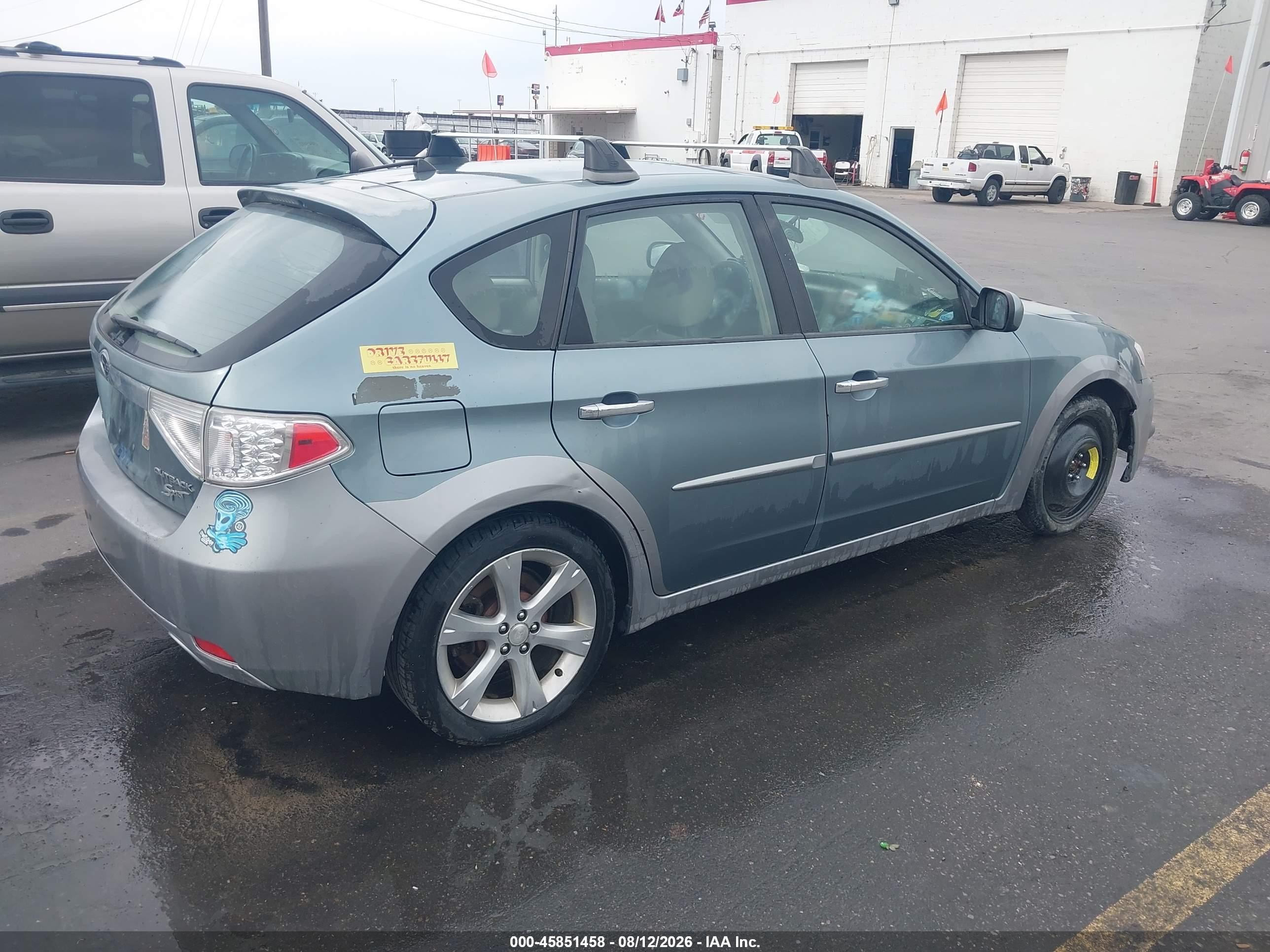 2009 Subaru Impreza Outback Sport   Silver vin: JF1GH63609H825244