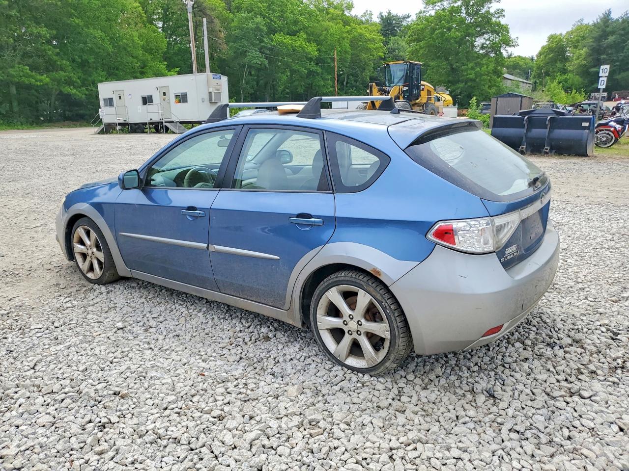 2008 Subaru Impreza Blue vin: JF1GH63618H836431