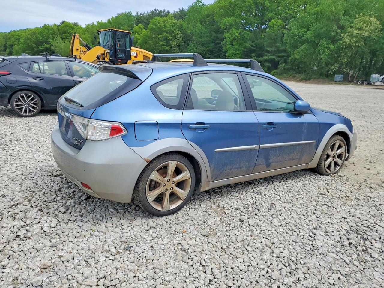 2008 Subaru Impreza Blue vin: JF1GH63618H836431